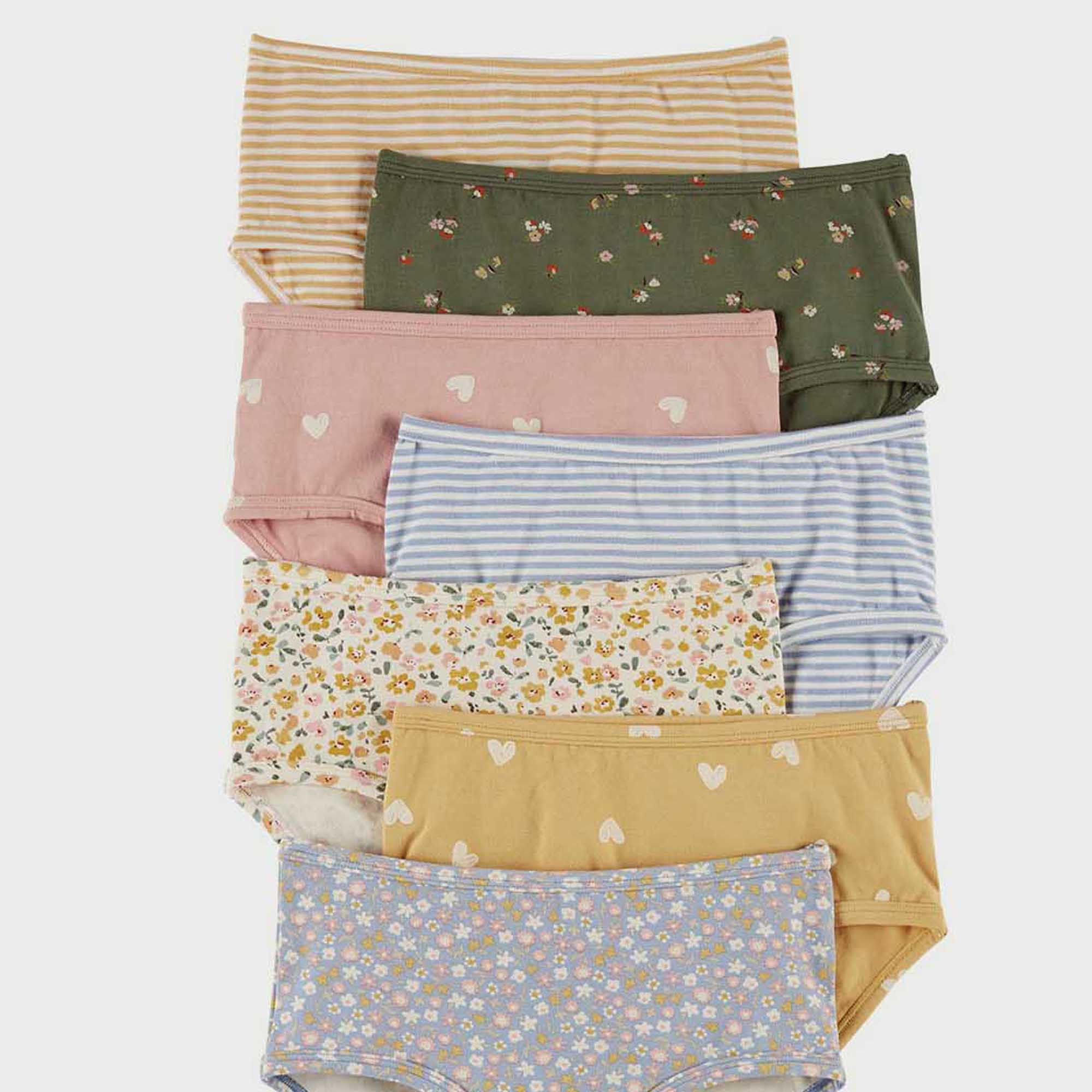 Buy Carters 7 Piece Stretch Cotton Undies Online Babyshop UAE