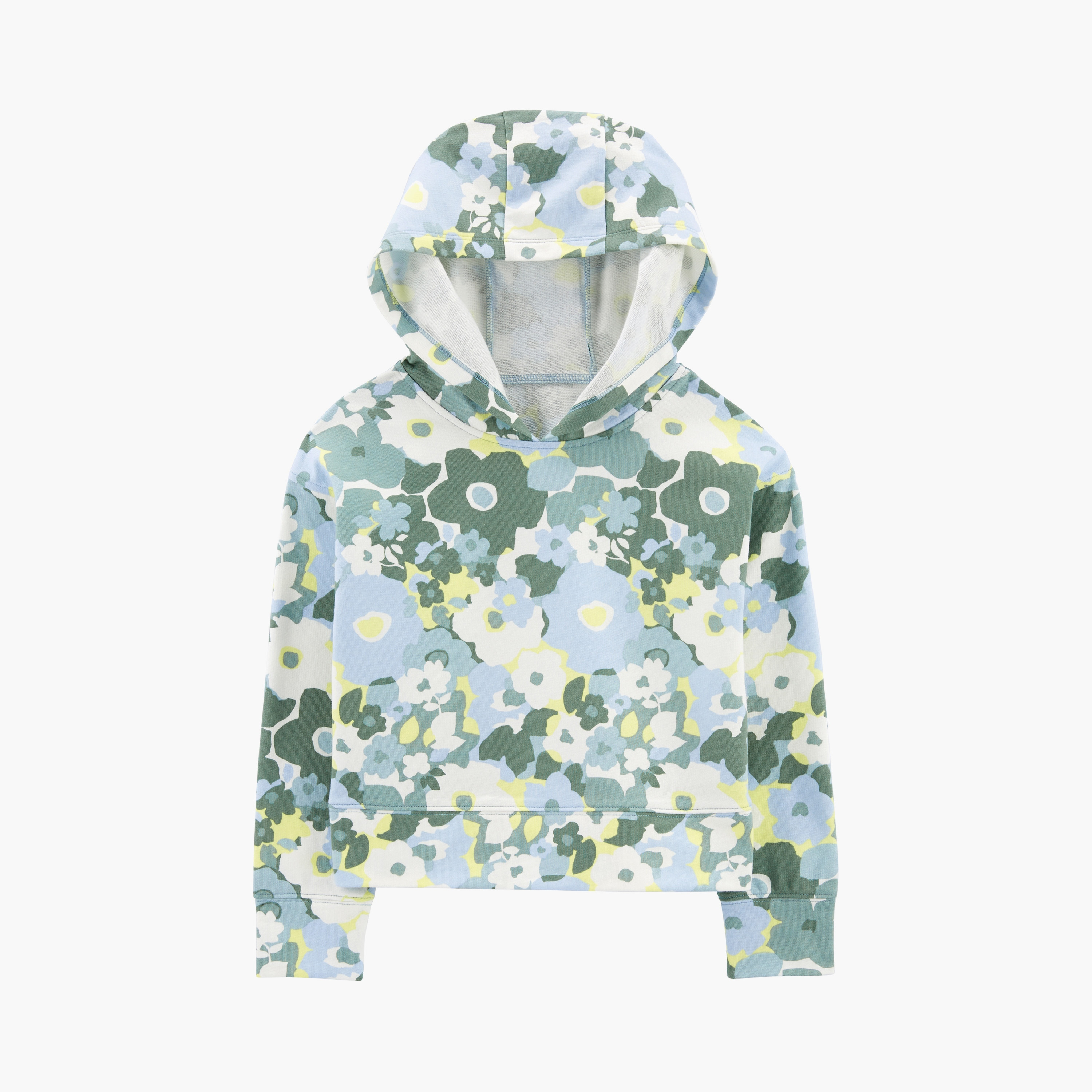 هودي بطبعة زهور وأكمام طويلة من كارترز-girls-clothing-sweatshirts-image-1