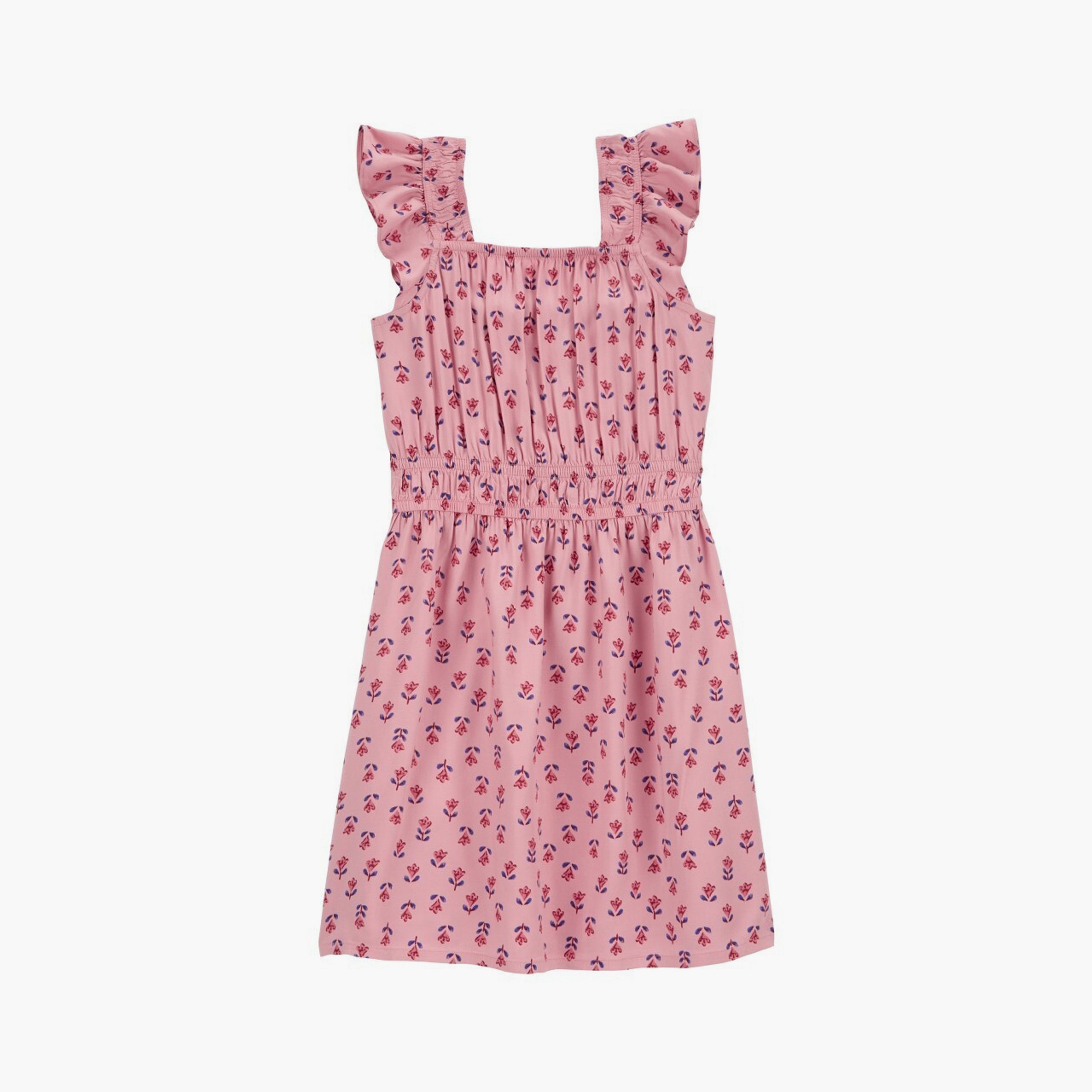 فستان بدون أكمام بطبعة زهور من كارترز-girls-clothing-dressesandjumpsuits-image-1