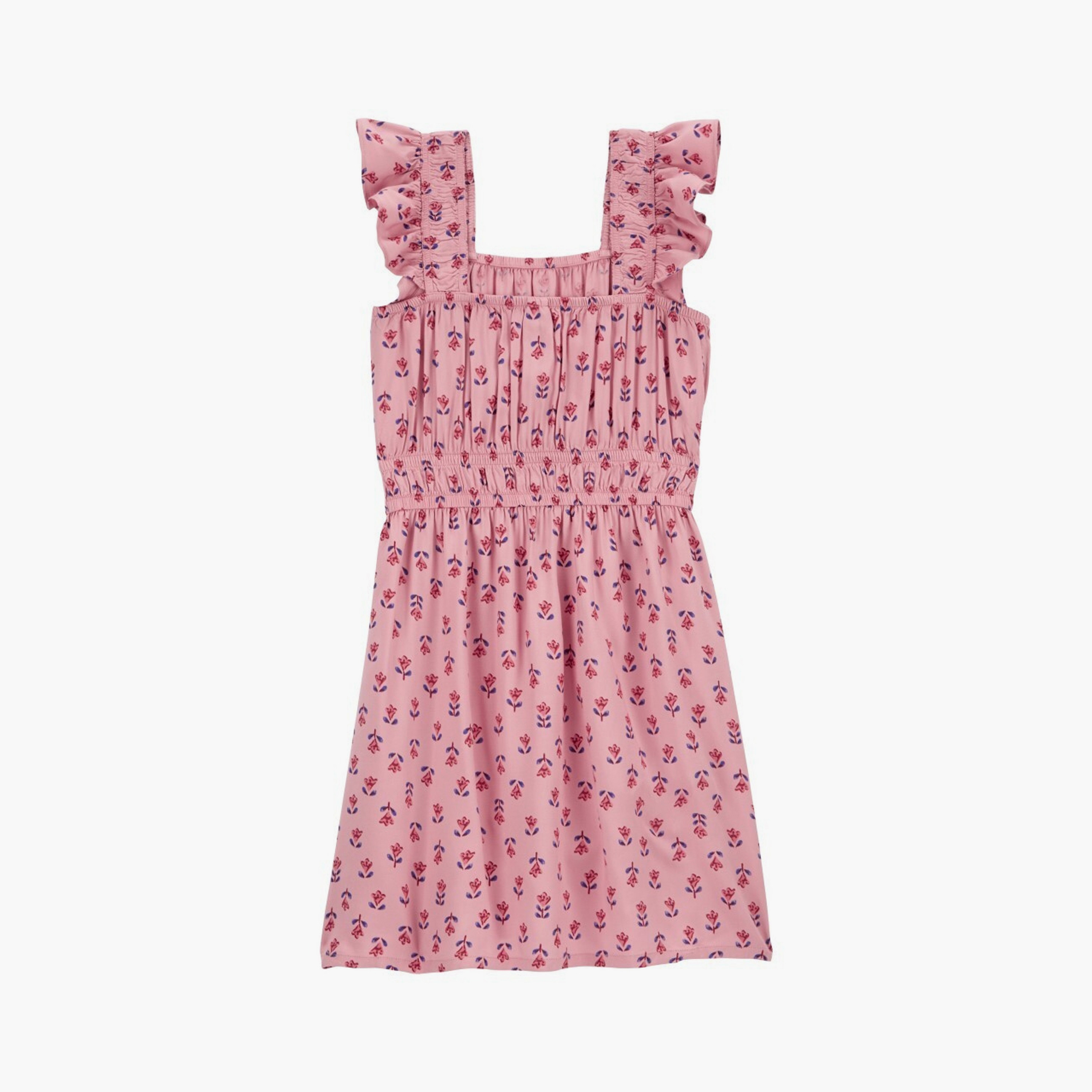 فستان بدون أكمام بطبعة زهور من كارترز-girls-clothing-dressesandjumpsuits-image-2