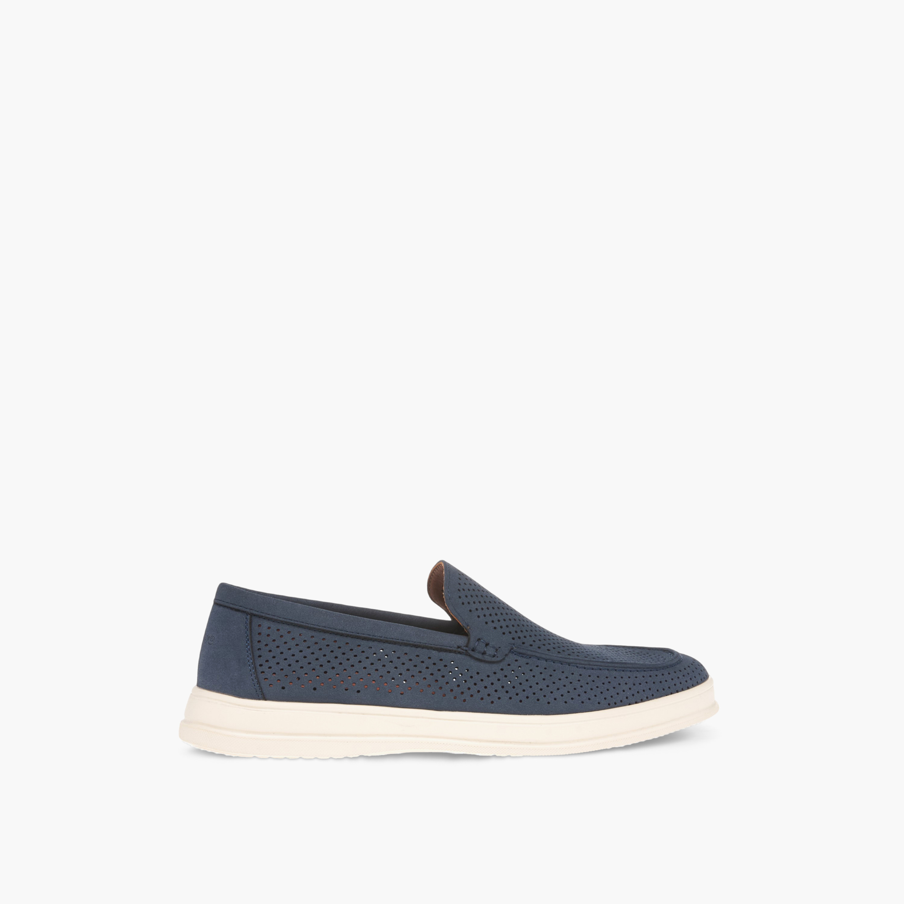 Lee Cooper Men's Perforated Slip-On Loafers-men-shoes-loafersandmoccasins-image-3