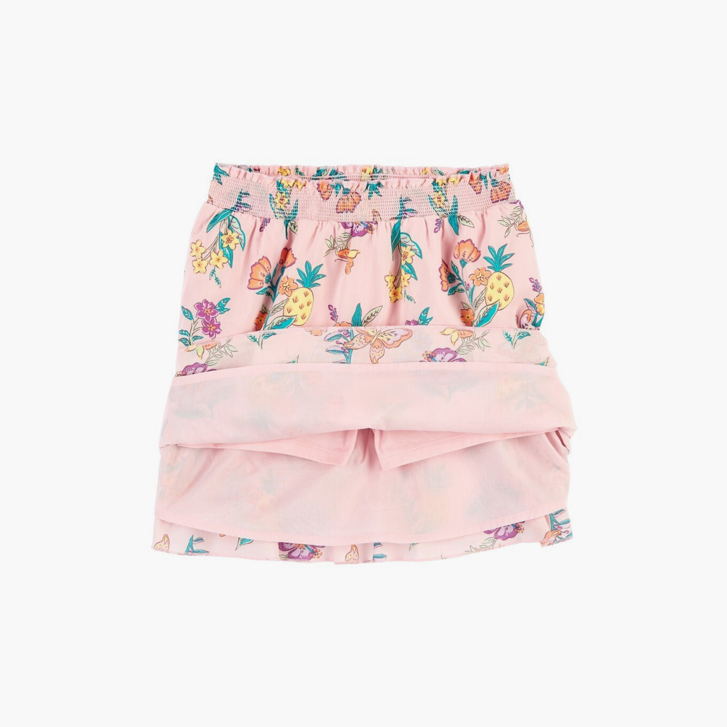 تنورة مطاطية مطبوعة بالزهور من كارترز-baby-girls-clothing-bottoms-skirts-image-2
