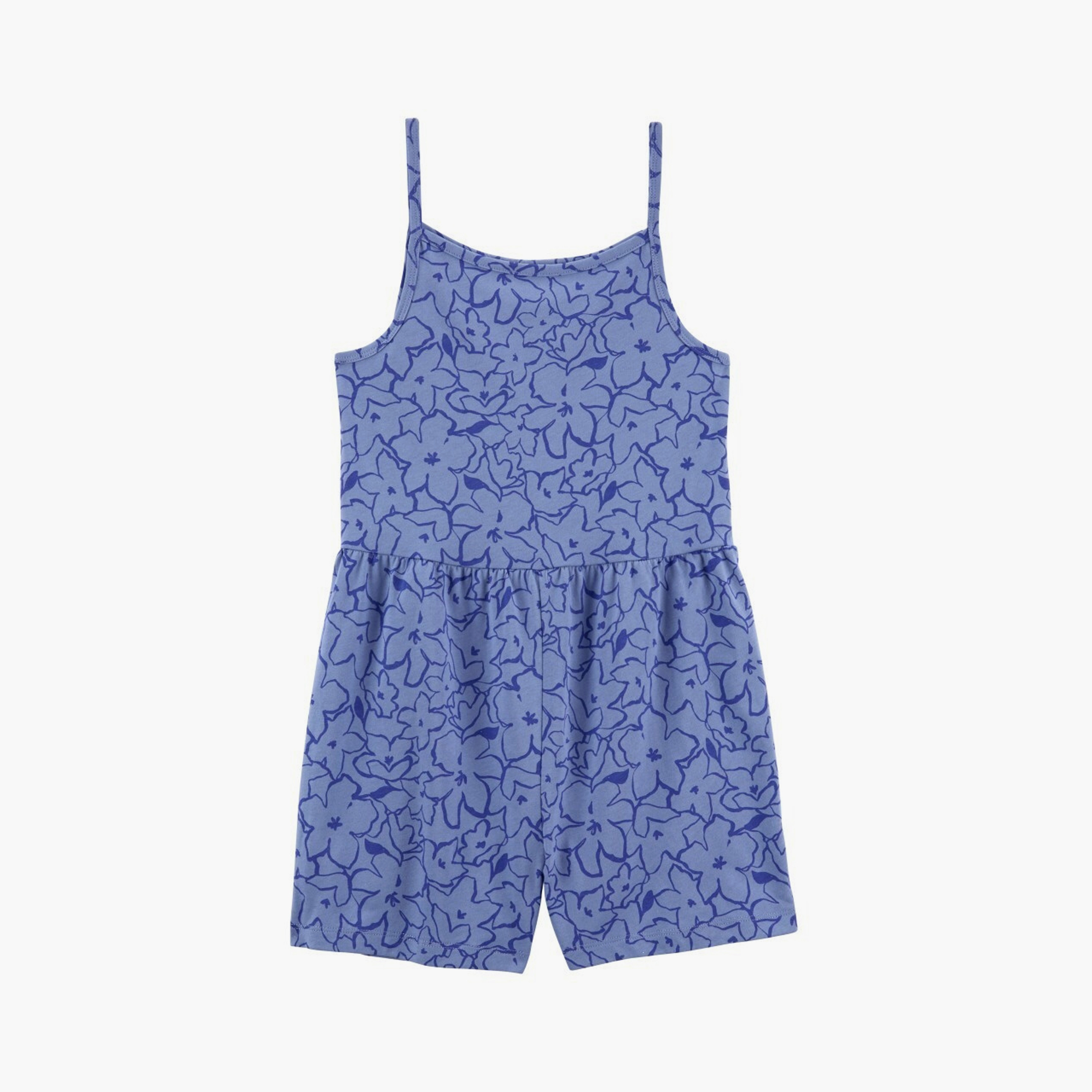 رومبير بدون أكمام بطبعة زهور من كارترز-girls-clothing-rompers-image-1