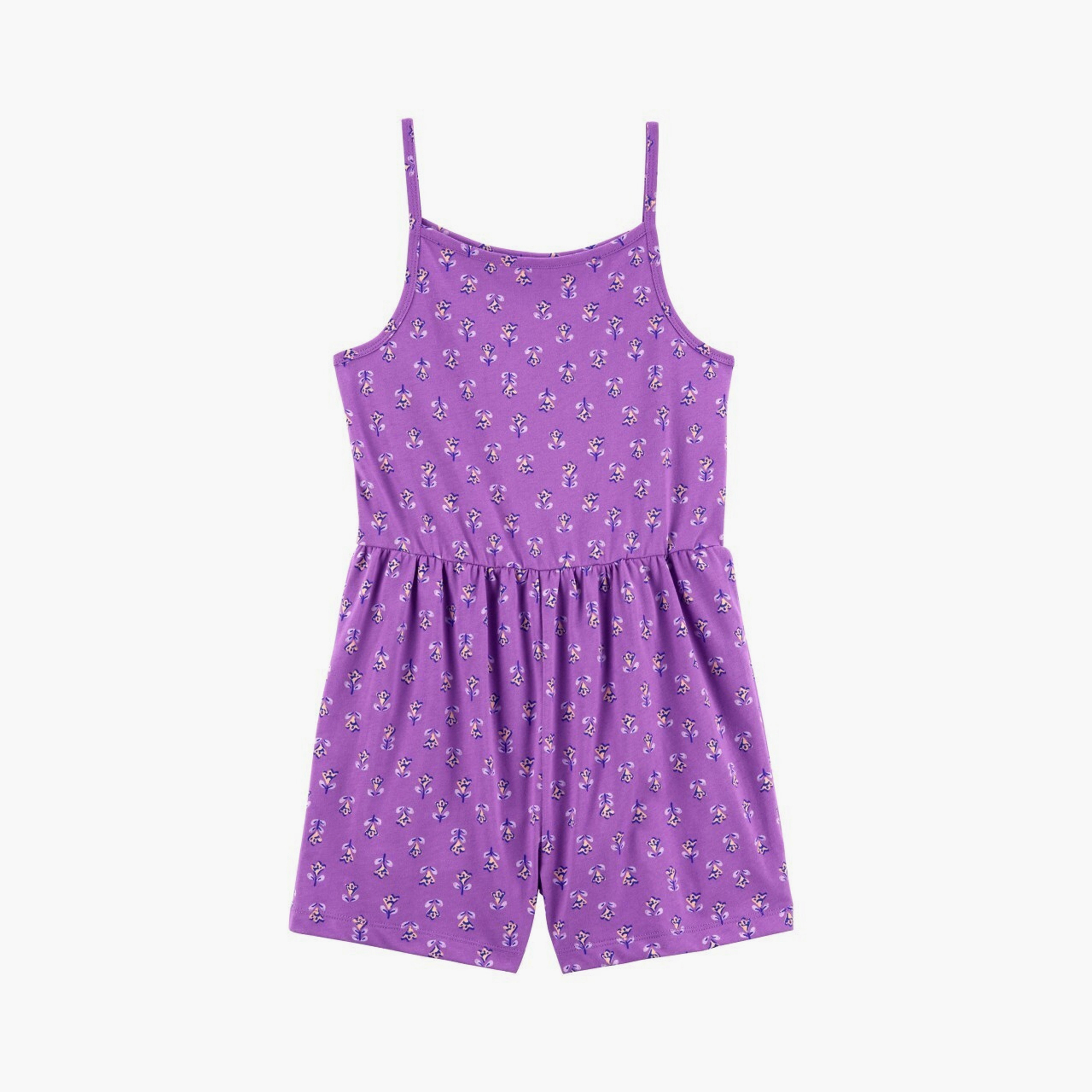 رومبير بدون أكمام بطبعة زهور من كارترز-girls-clothing-rompers-image-1
