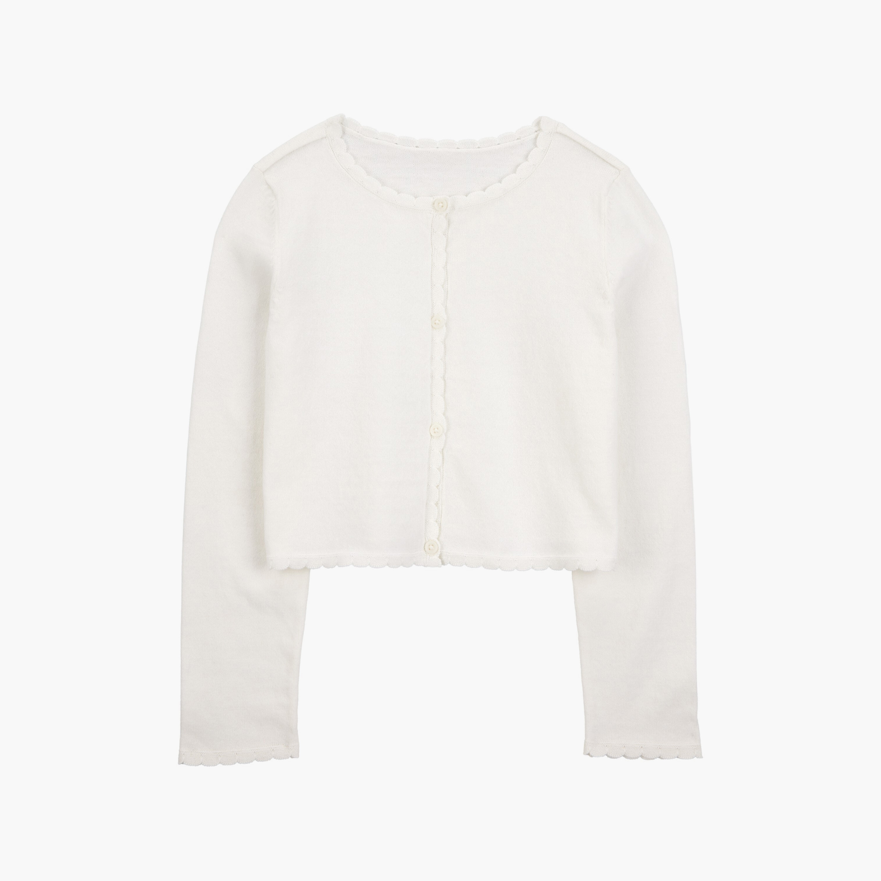 كارديجان سادة بأكمام طويلة من كارترز-girls-clothing-jumpersandcardigans-image-1