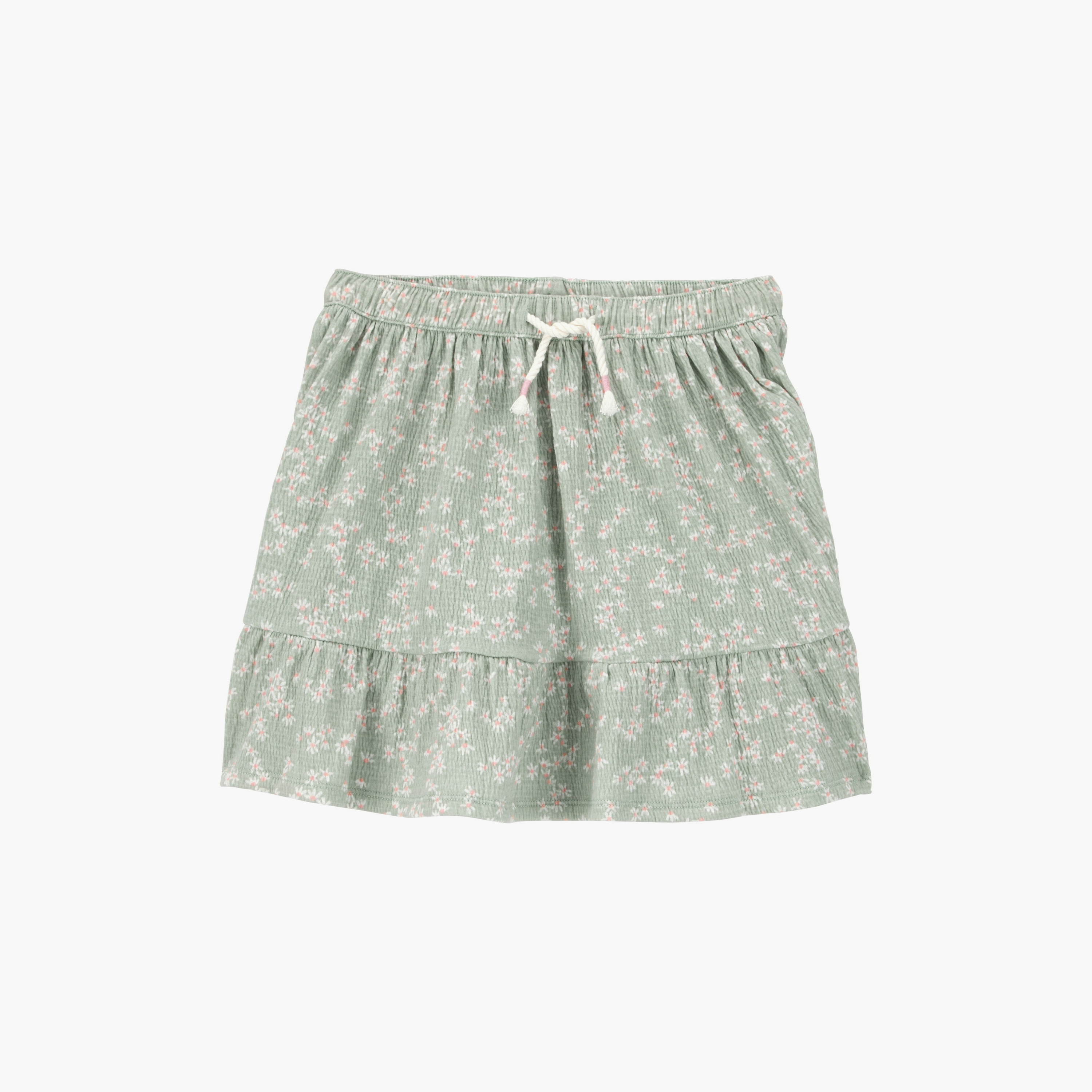 تنورة مطاطية مطبوعة بالزهور من كارترز-girls-clothing-bottoms-skirts-image-1