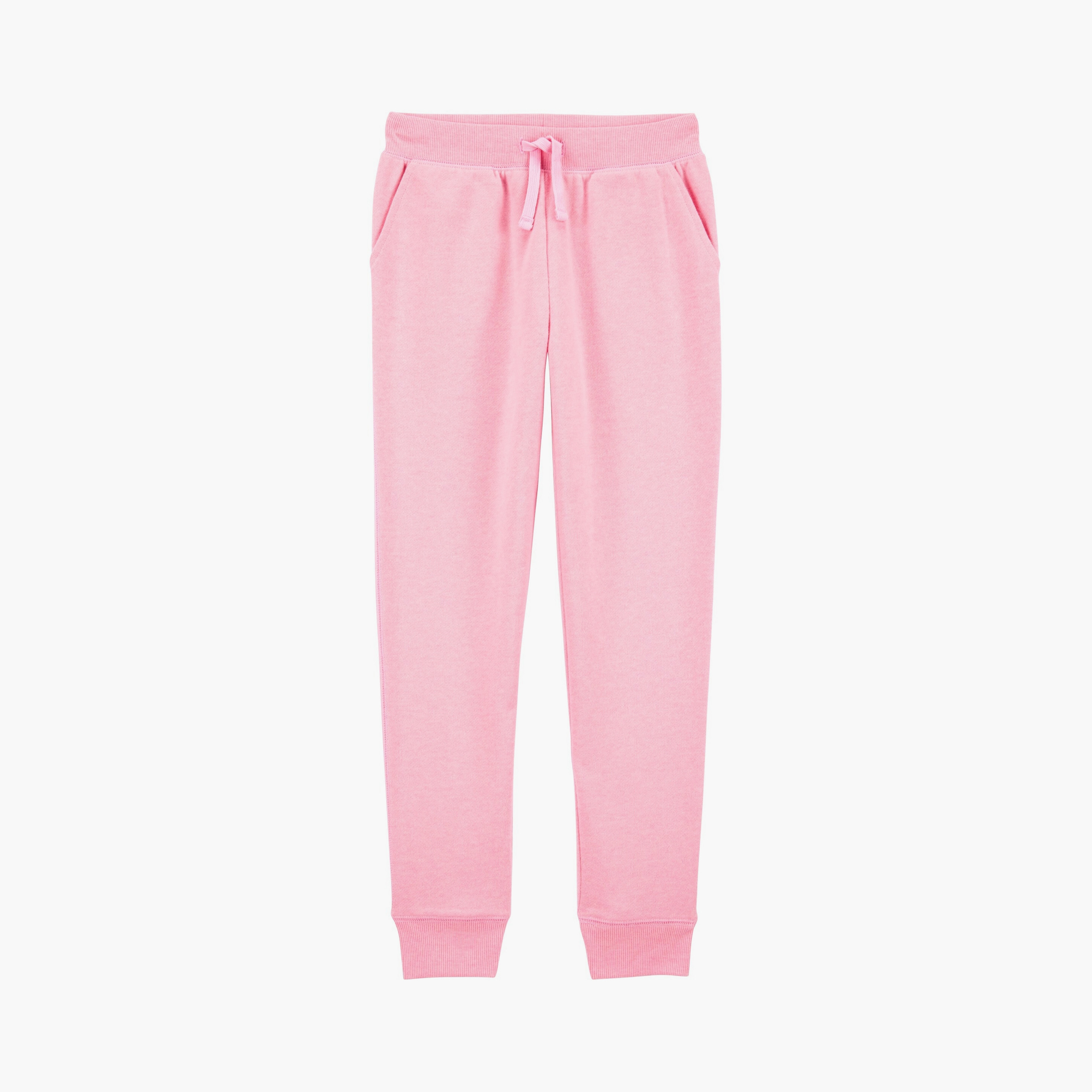 بنطال رياضي مطاطي سادة من كارترز-girls-clothing-bottoms-joggersandtrackpants-image-1