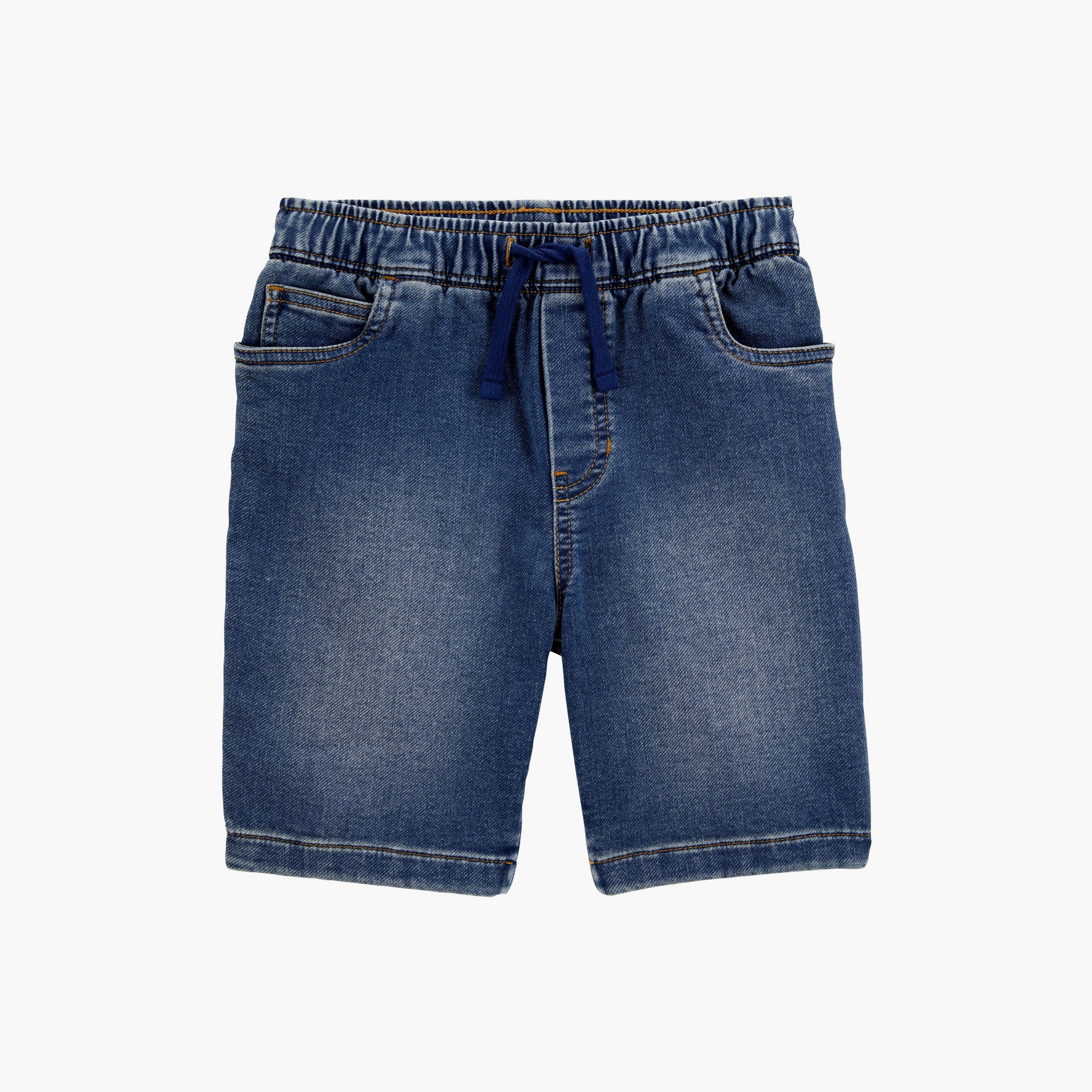 شورت مطاطي سادة من كارترز-boys-clothing-bottoms-shorts-image-1