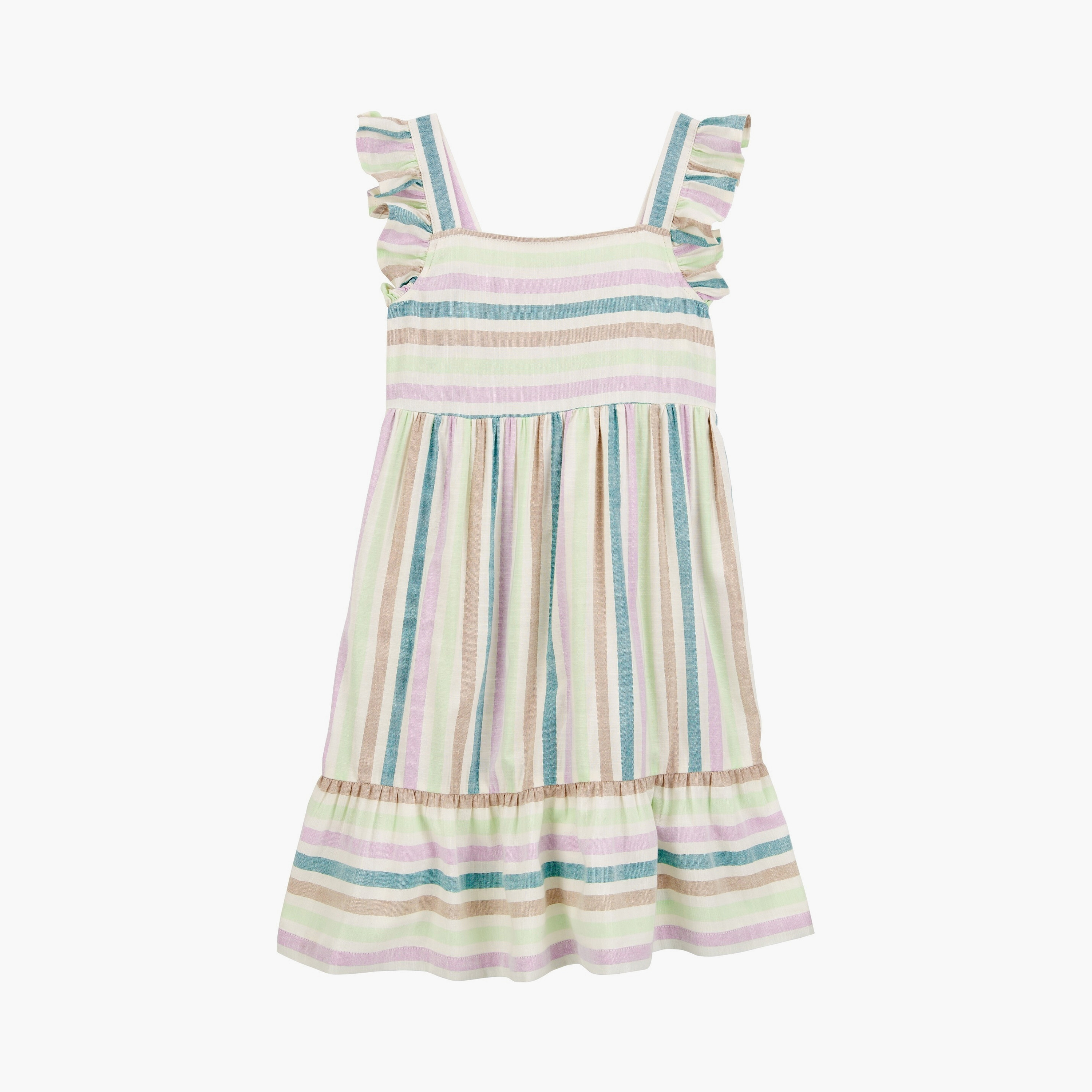 فستان مخطط بدون أكمام من كارترز-girls-clothing-dressesandjumpsuits-image-1
