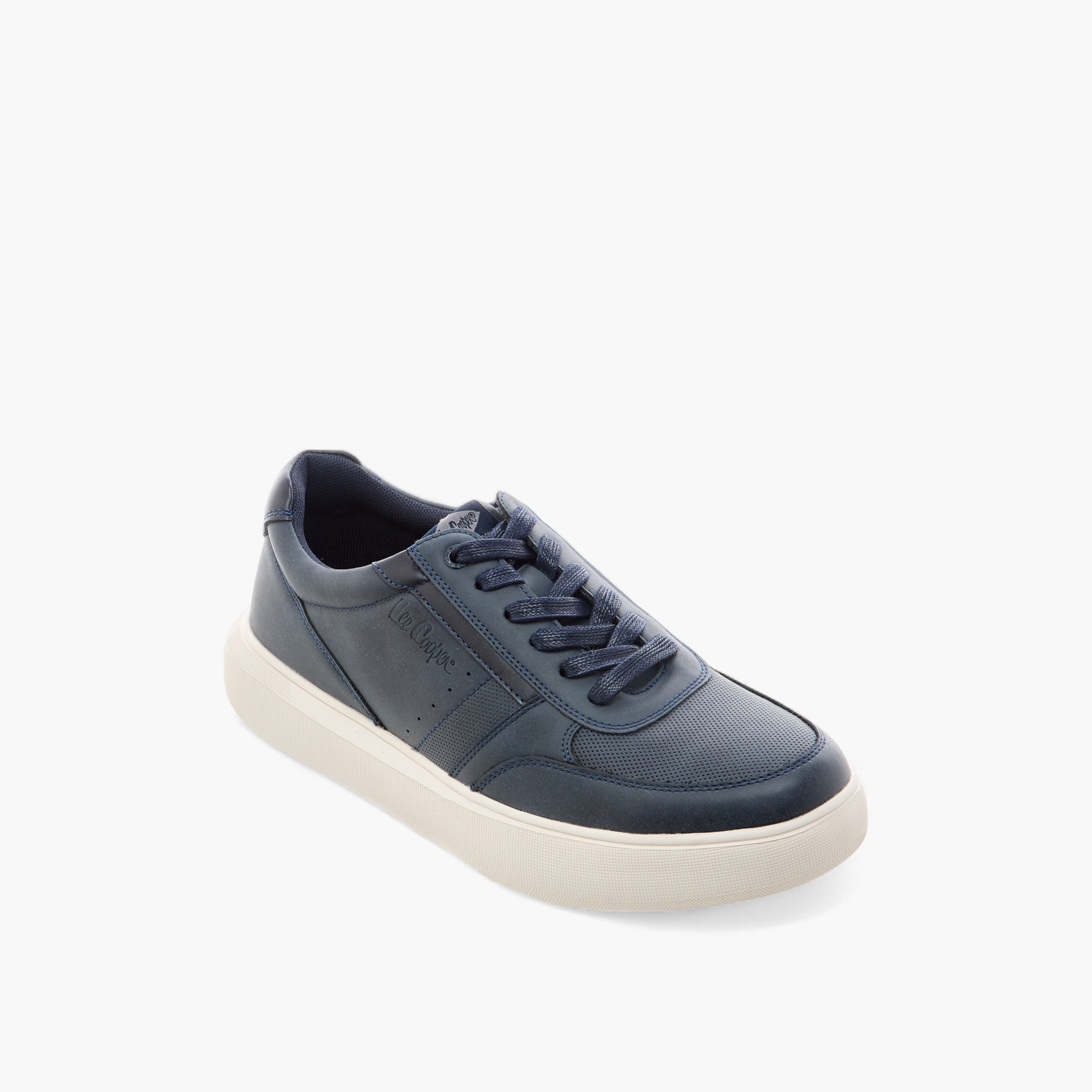 حذاء سنيكرز برباط وألواح للرجال من لي كوبر-men-shoes-sneakers-image-2
