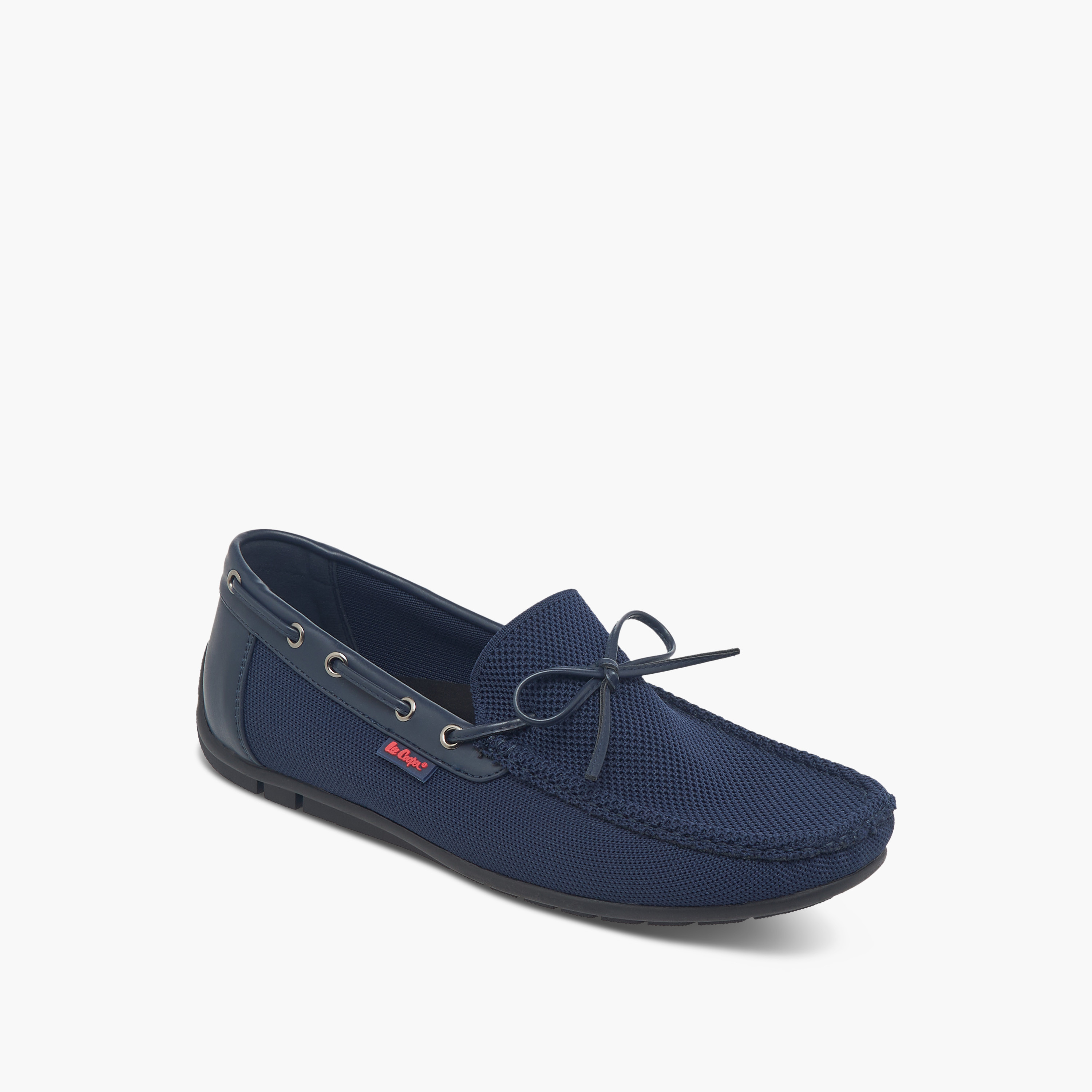 Lee Cooper Men's Textured Slip-On Moccasins-men-shoes-loafersandmoccasins-image-2