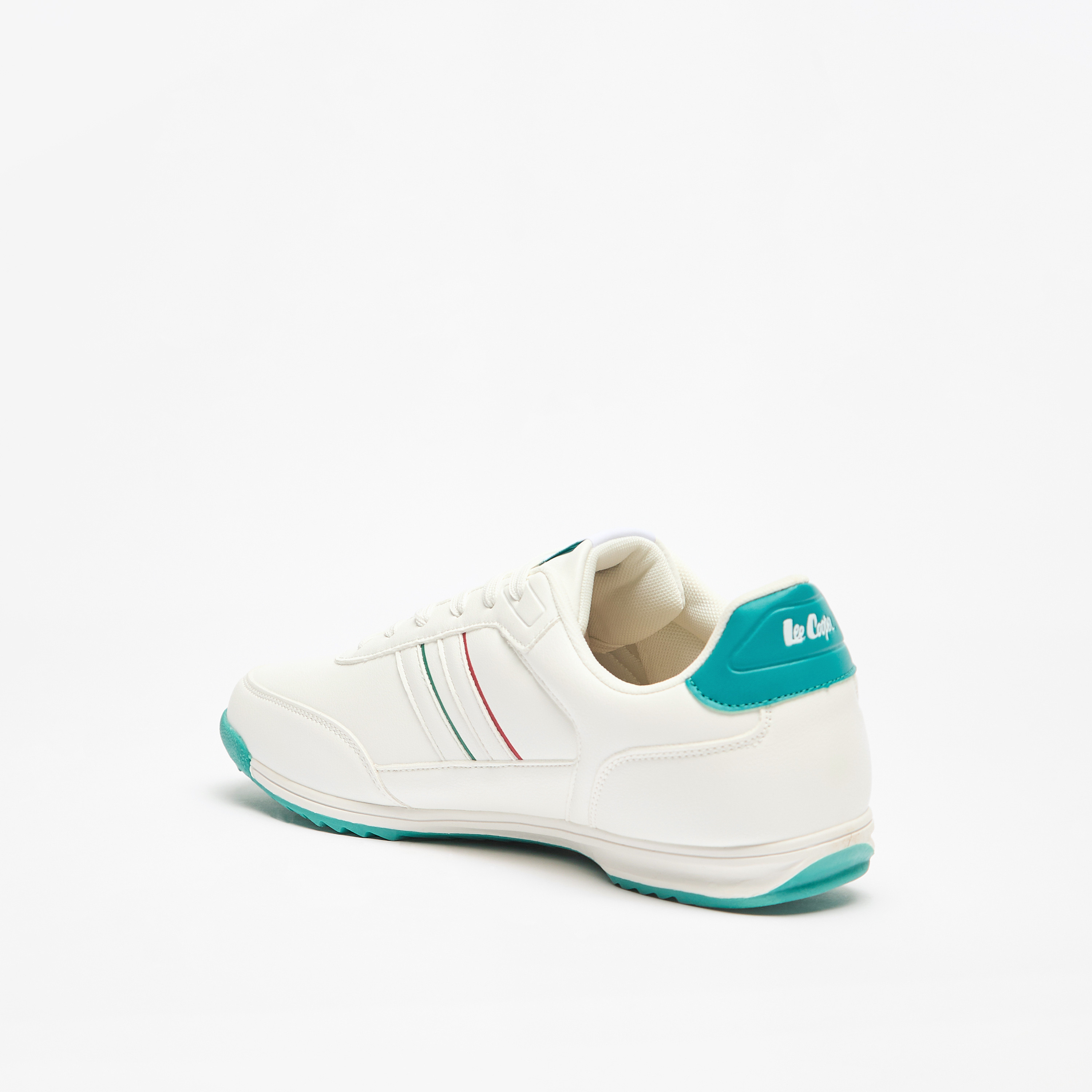 Lee Cooper Men's Logo Detail Sneakers with Lace-Up Closure-men-shoes-sneakers-image-7