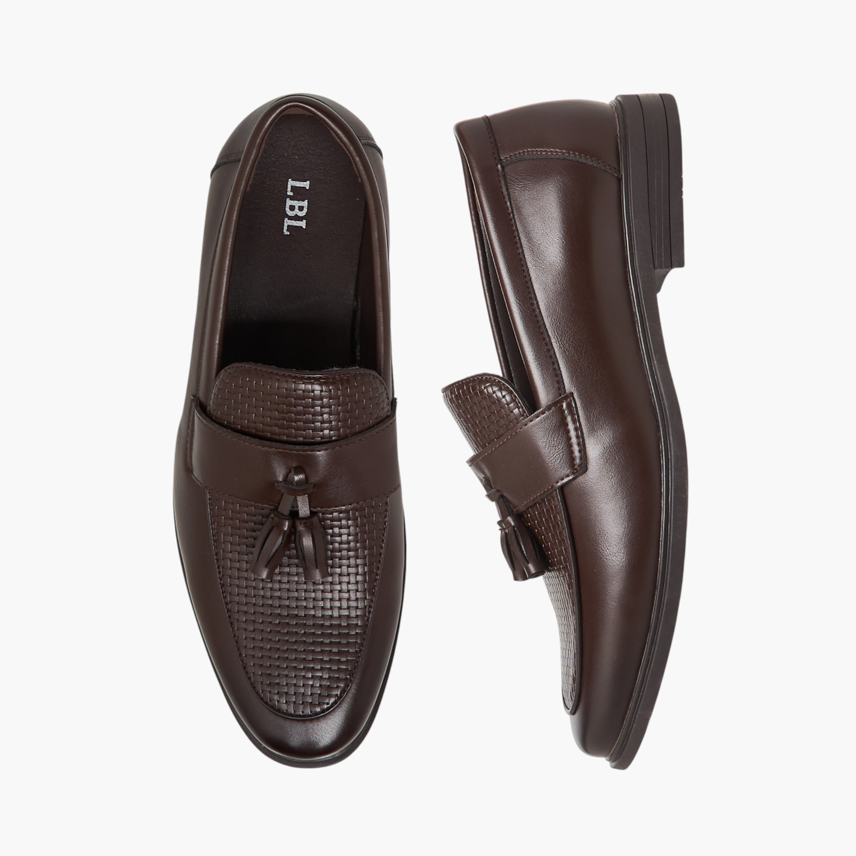 حذاء لوفر بتفاصيل شراشيب للرجال من إل بي إل من شو إكسبريس-men-shoes-formalshoes-image-1