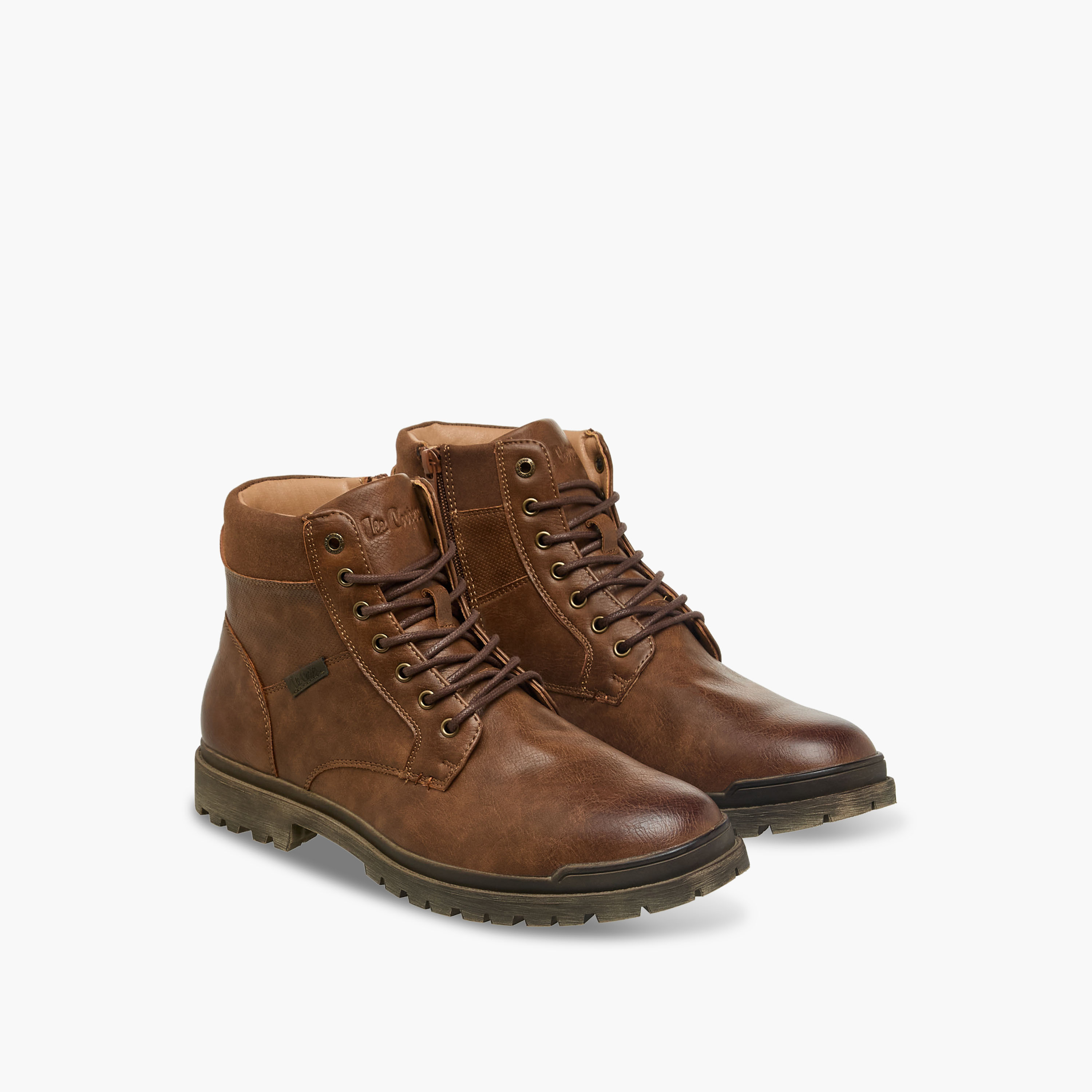 Lee Cooper Men Lace-Up Ankle Boots-men-shoes-boots-image-1