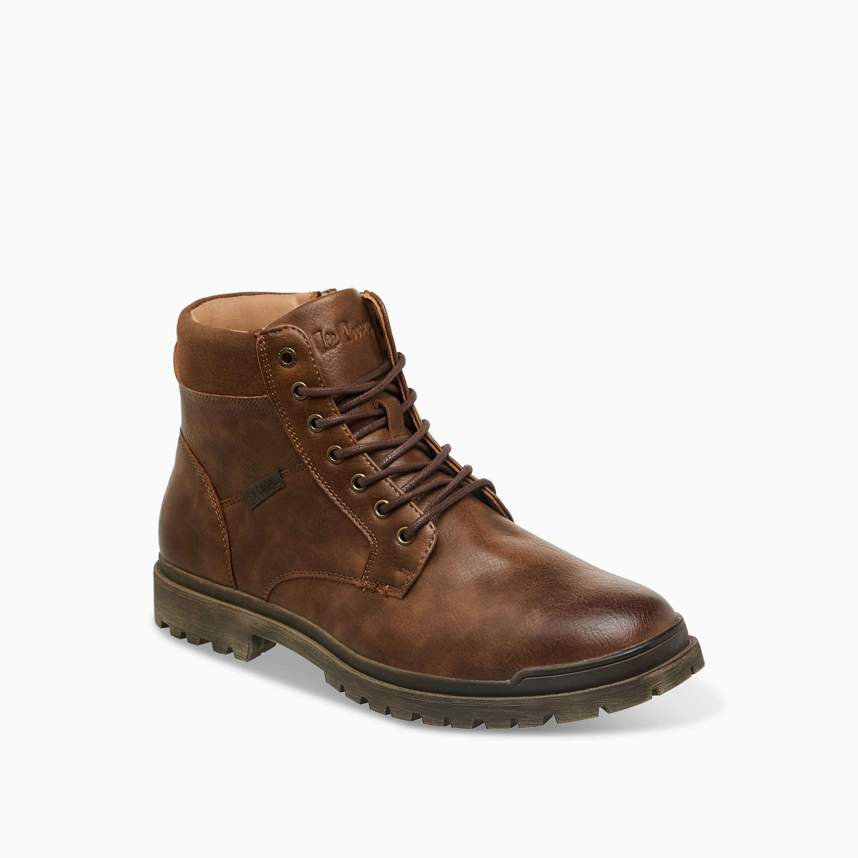 Lee Cooper Men Lace-Up Ankle Boots-men-shoes-boots-image-2