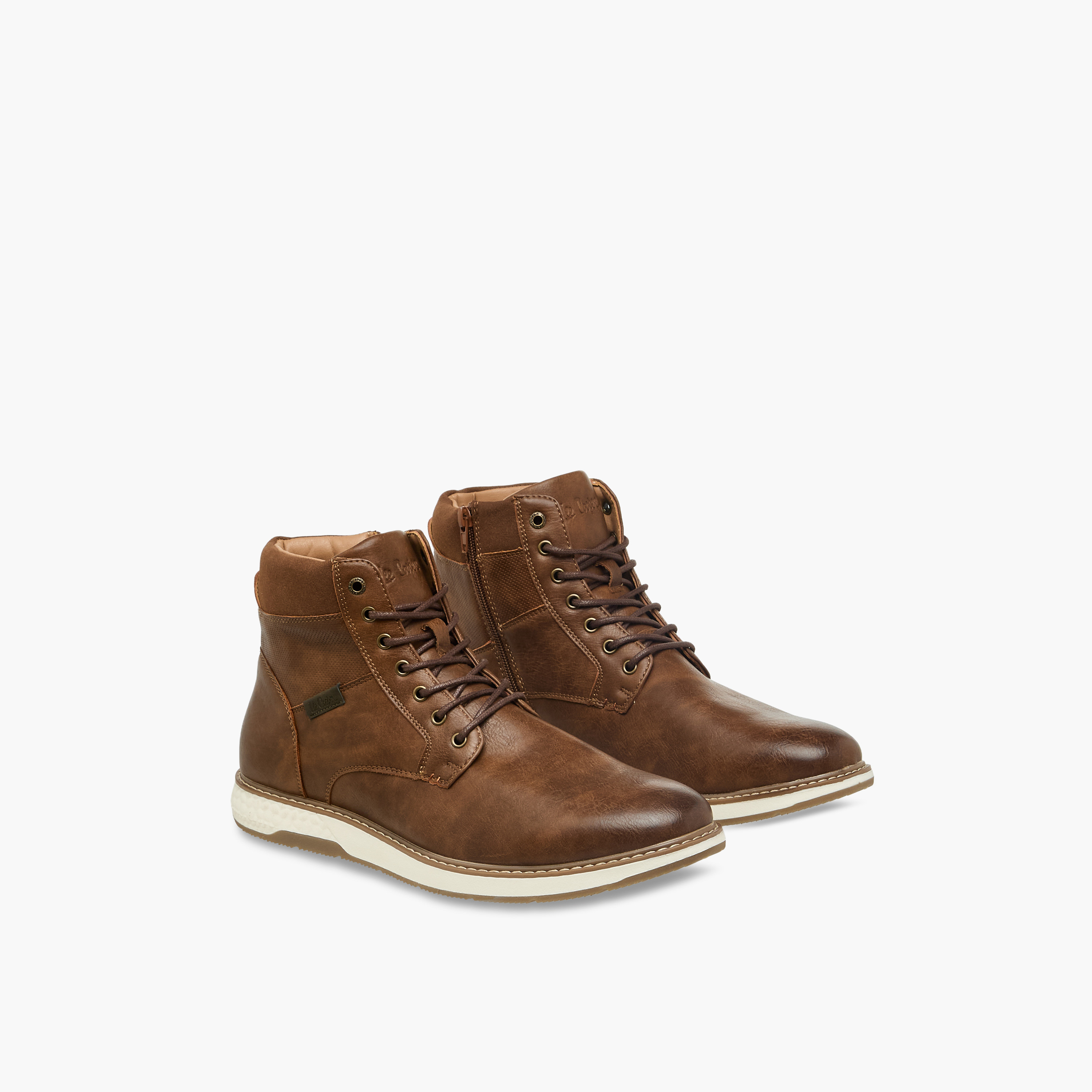 Lee Cooper Men Lace-Up Ankle Boots-men-shoes-boots-image-1