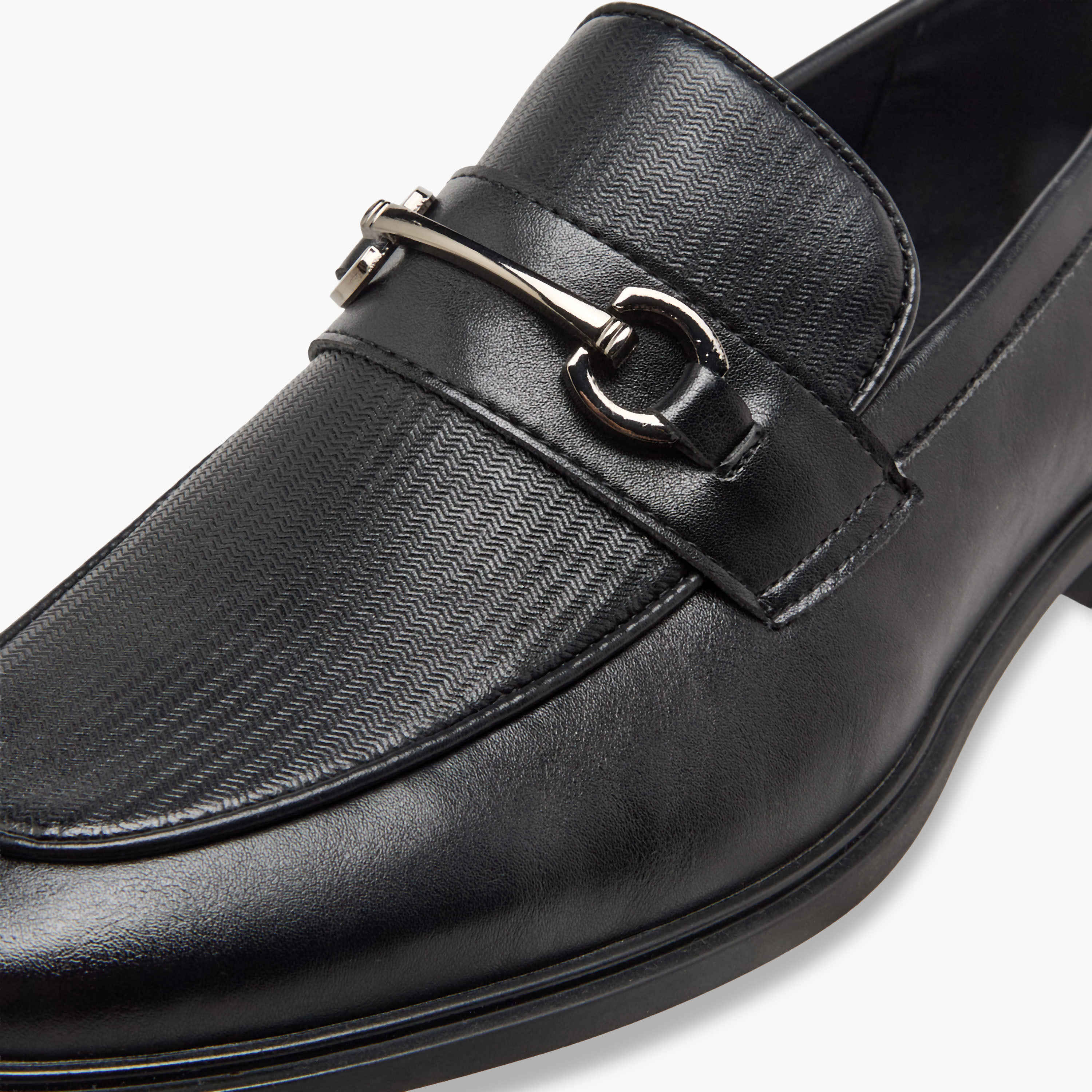 LBL by Shoexpress Men Textured Slip-On Loafers-men-shoes-loafersandmoccasins-image-4