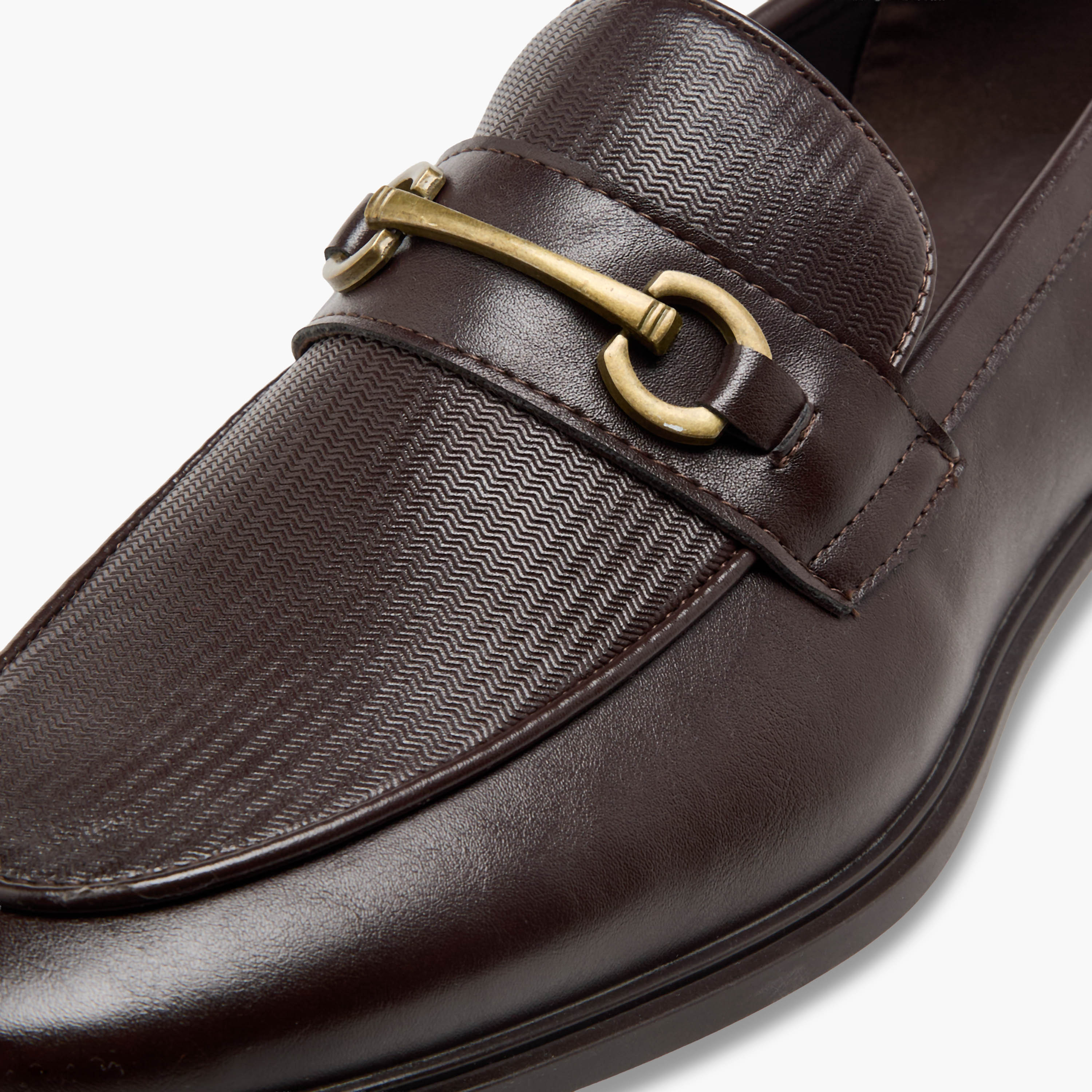 LBL by Shoexpress Men Textured Slip-On Loafers-men-shoes-loafersandmoccasins-image-4