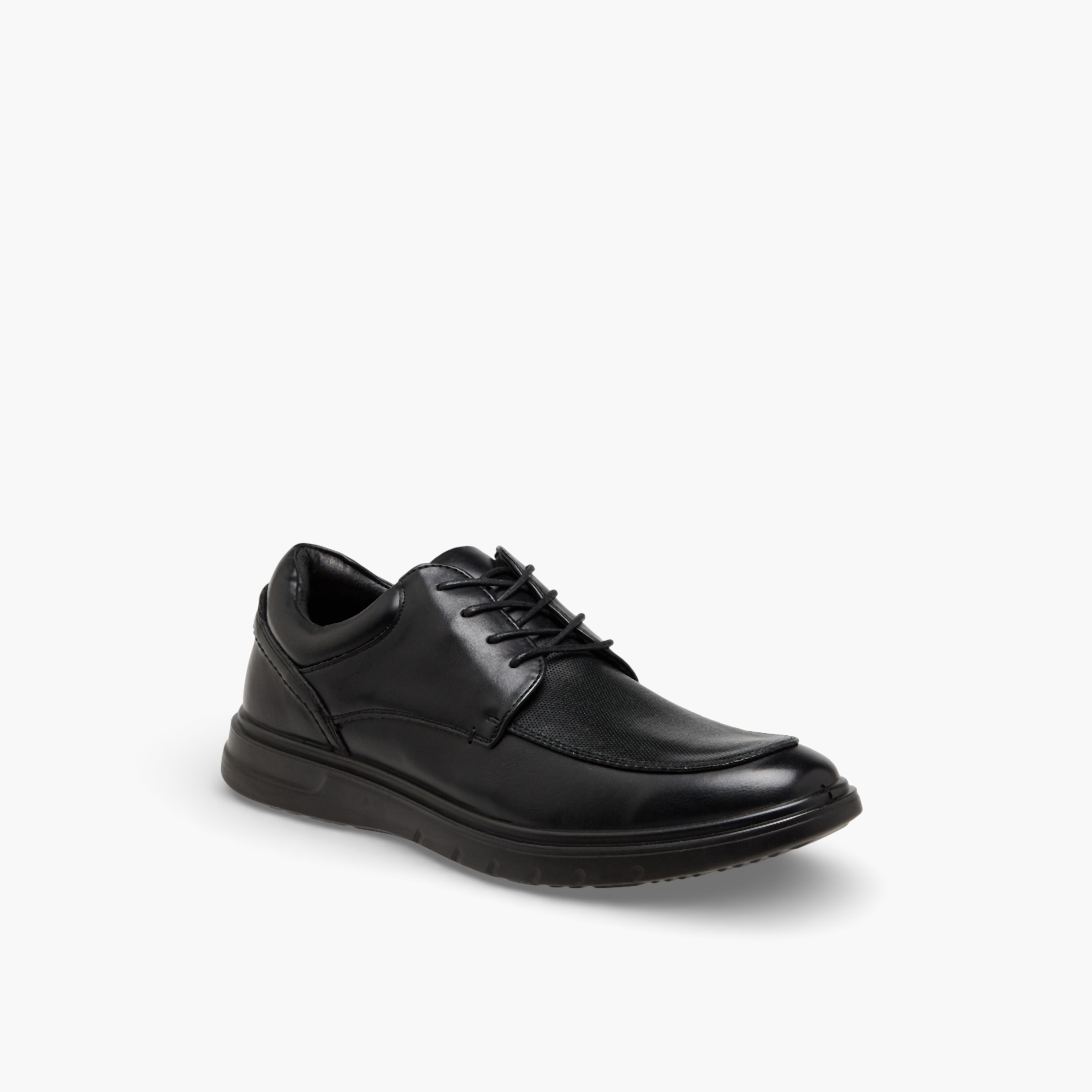 LBL by Shoexpress Men Textured Derby Shoes-men-shoes-formalshoes-image-2