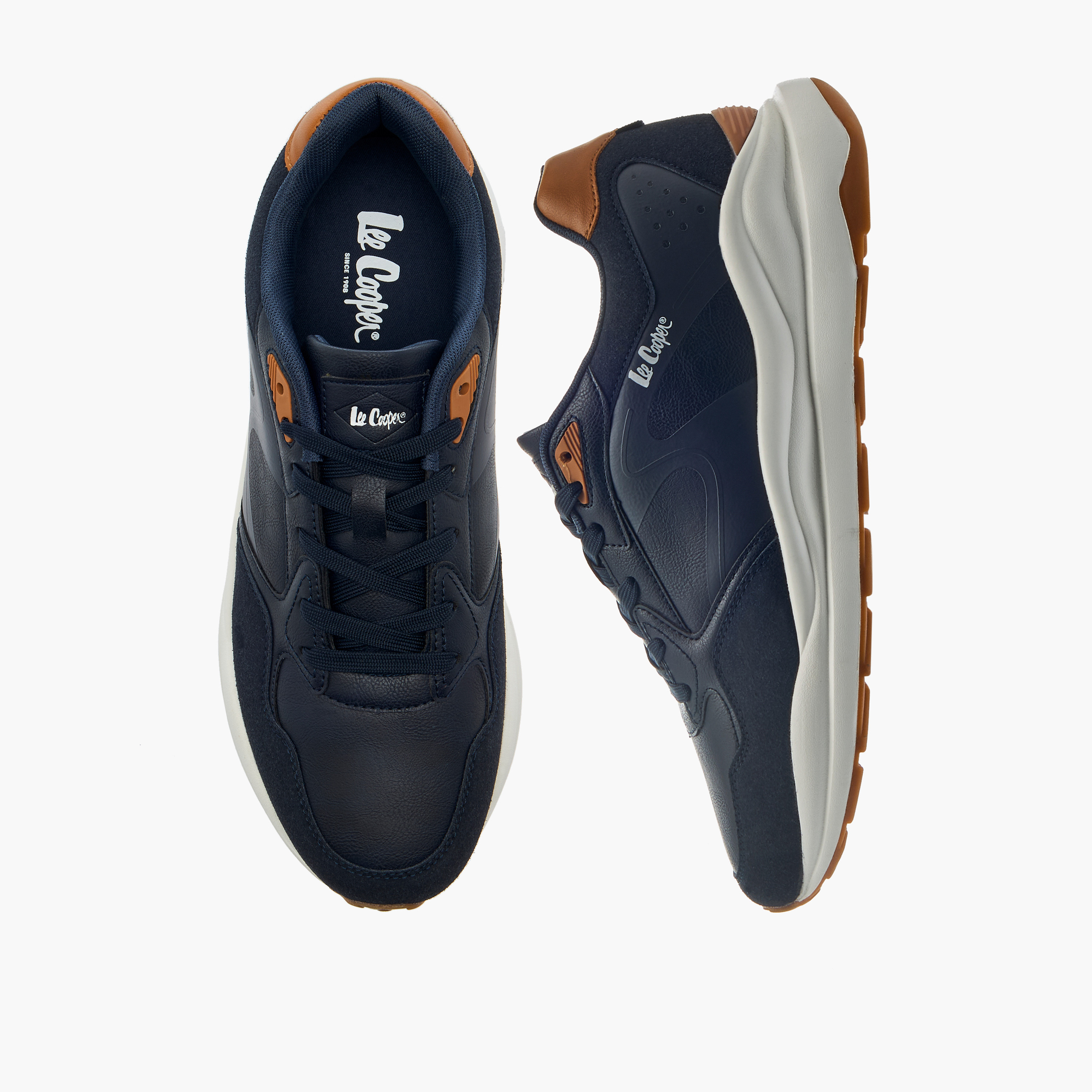 حذاء سنيكرز رجالي برباط بطول الكاحل بتقنية أورثولايت من لي كوبر-men-shoes-sneakers-image-1