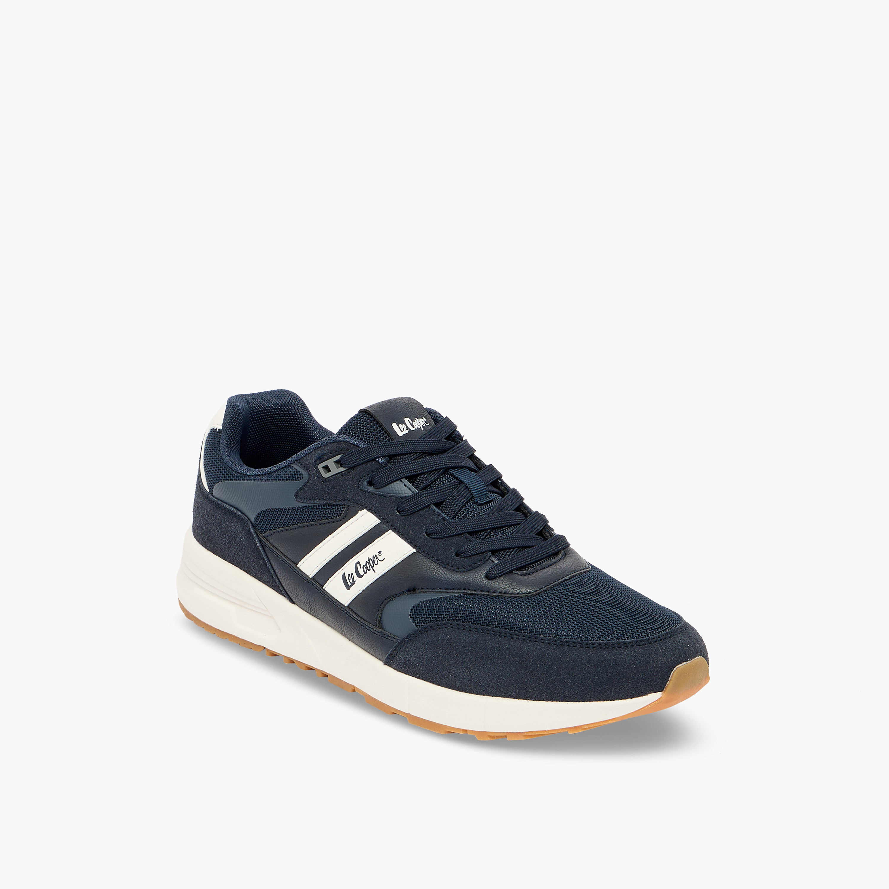 Lee Cooper Men Lace-Up Ankle Sneakers-men-shoes-sneakers-image-2