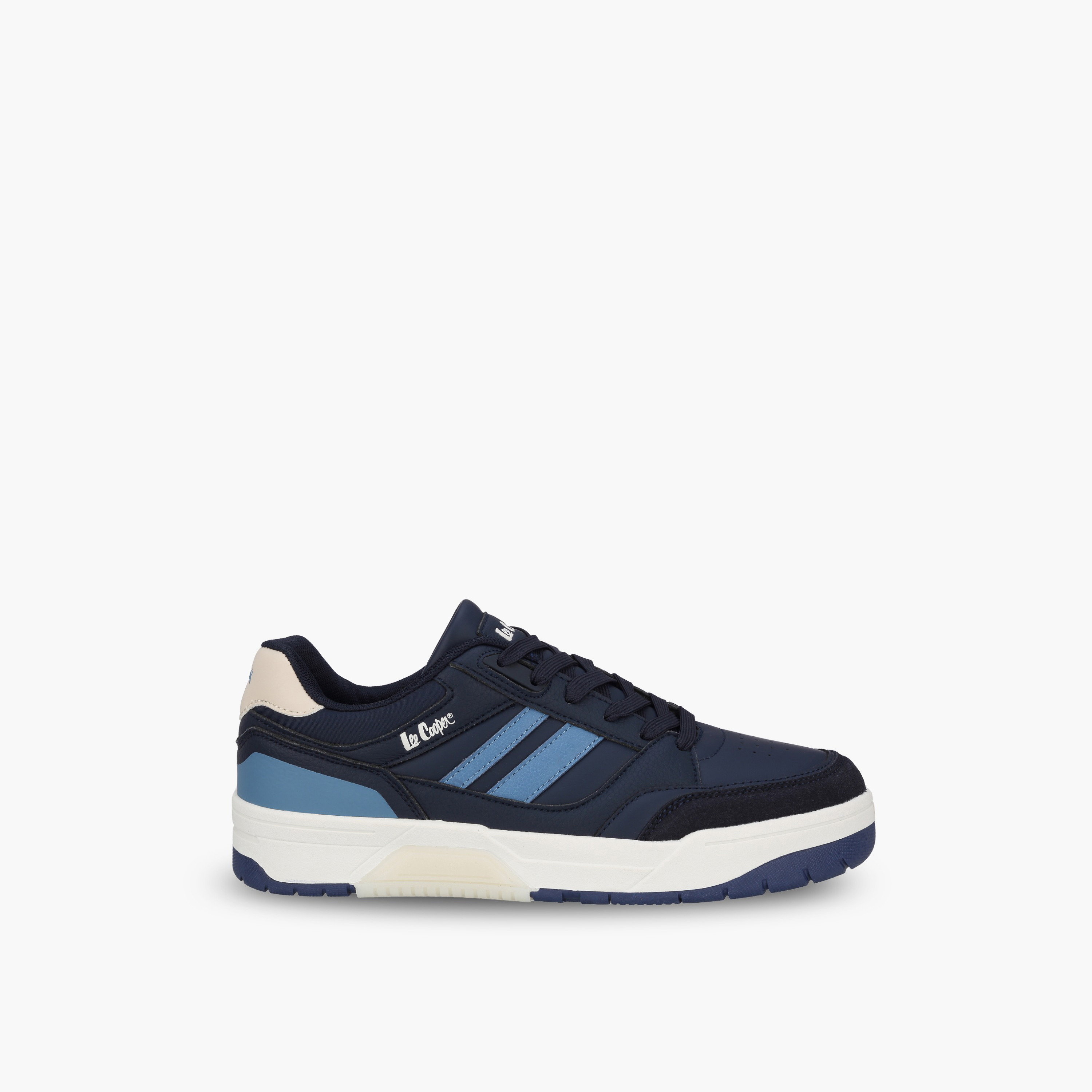 Lee Cooper Men Striped Lace-Up Ankle Sneakers-men-shoes-sneakers-image-3