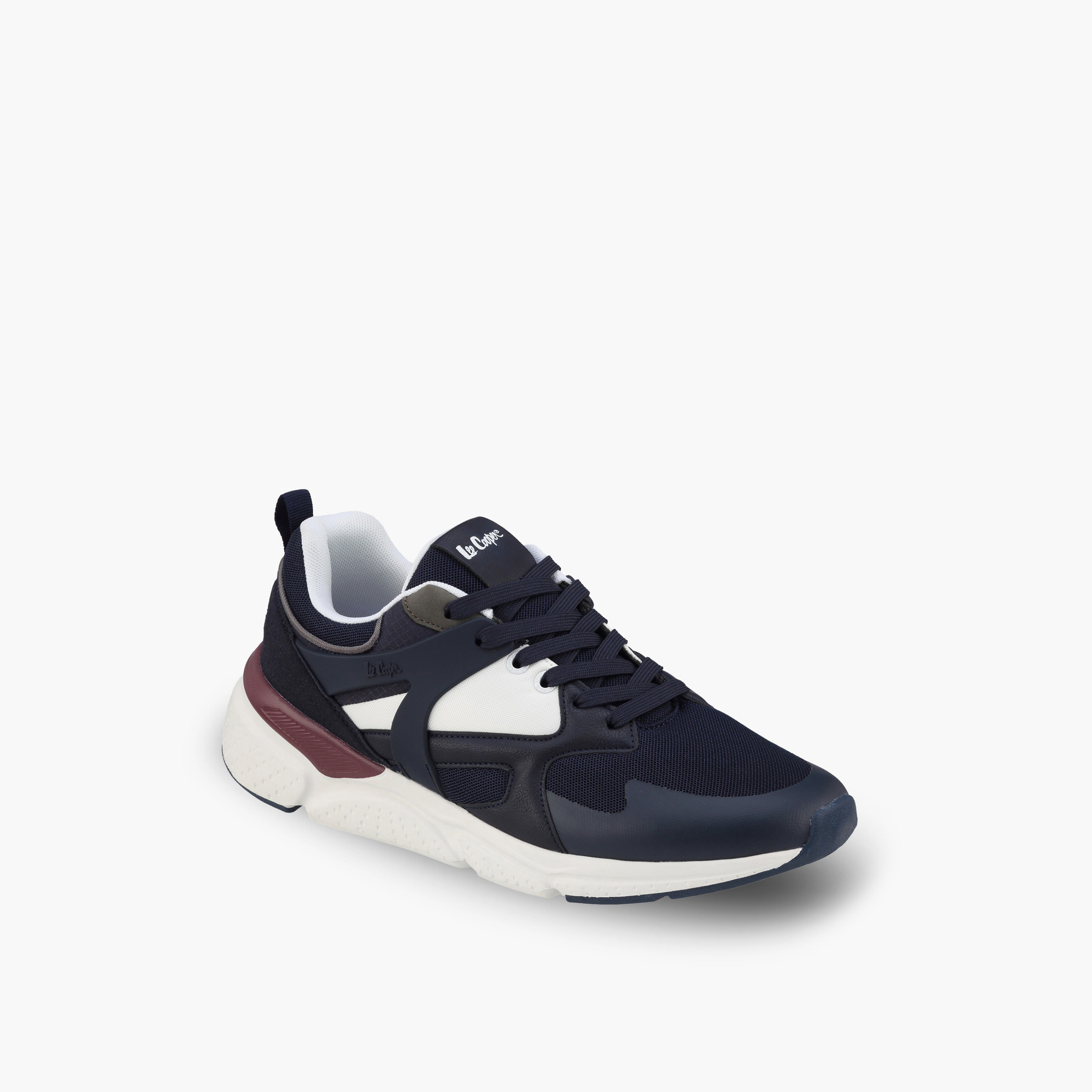 Lee Cooper Men Lace-Up Ankle Sneakers-men-shoes-sneakers-image-2
