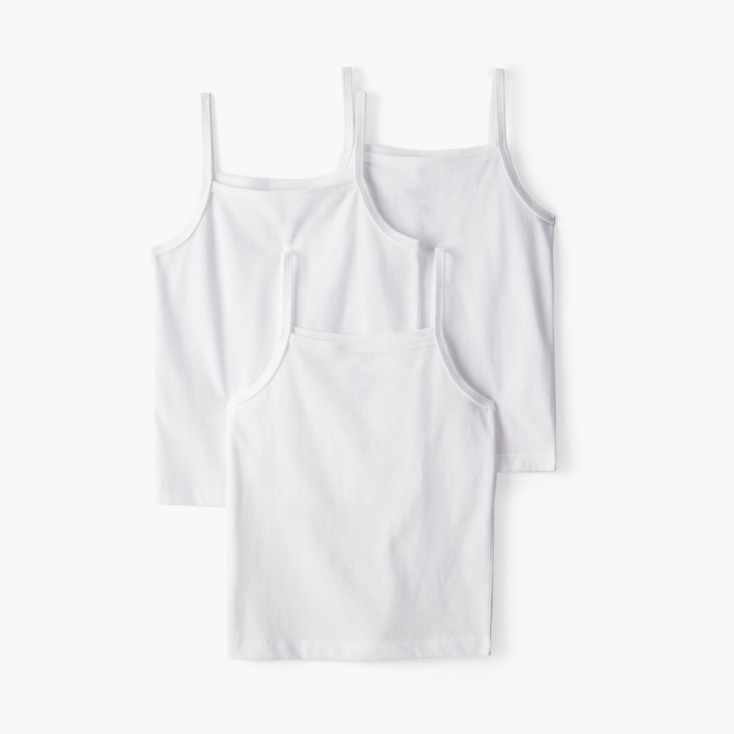 طقم بلوزات سادة بدون أكمام مكون من 3 قطع من كارترز-girls-clothing-blousesandshirts-image-1