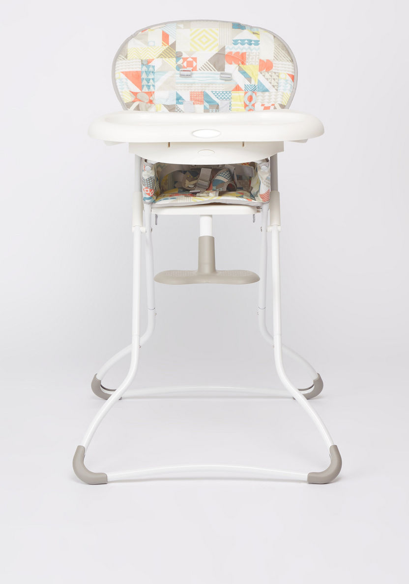 Graco Printed Snack N Stow Highchair-High Chairs and Boosters-image-1