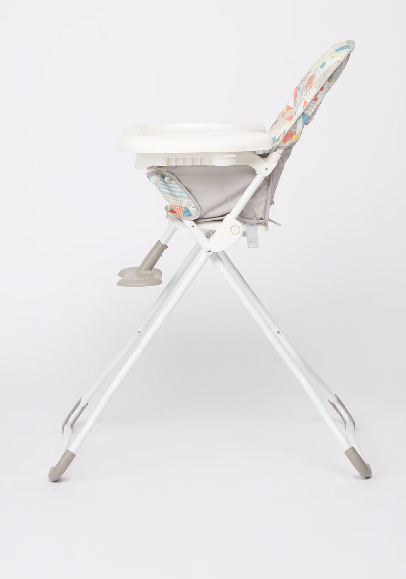 Graco Printed Snack N Stow Highchair-High Chairs and Boosters-image-2