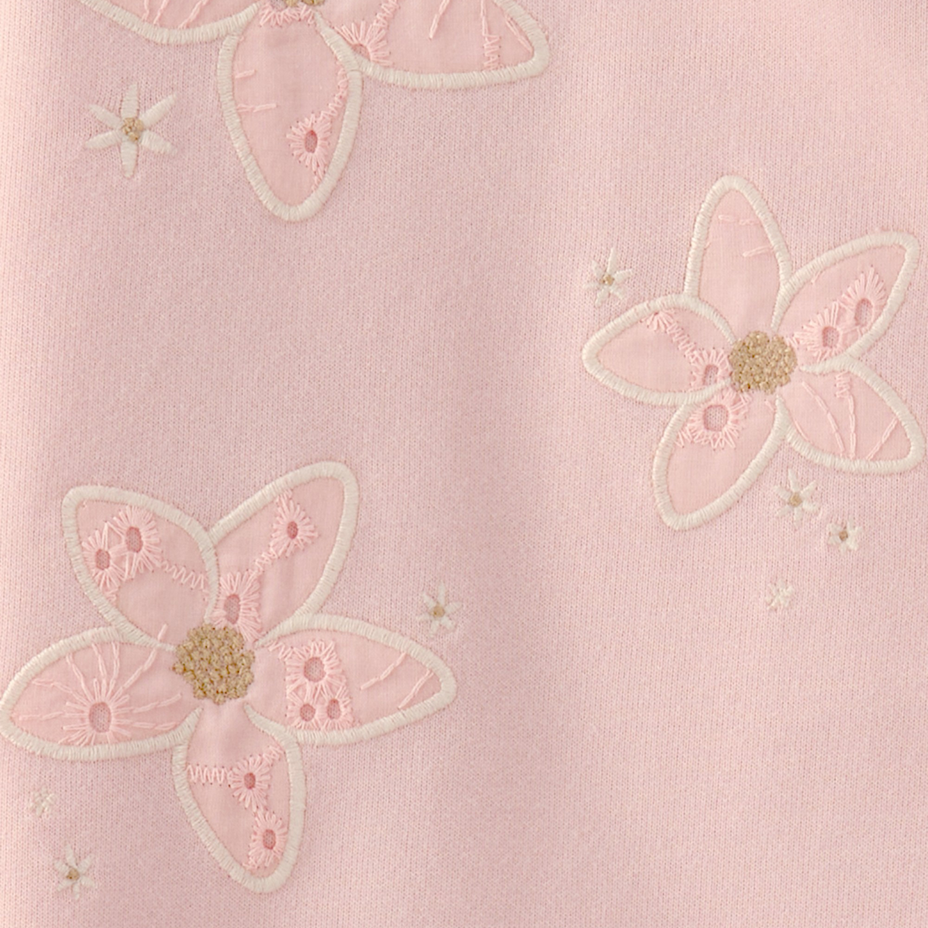 Carter's Flower Embroidered Long Sleeves Pullover Sweatshirt-girls-clothing-sweatshirts-image-2
