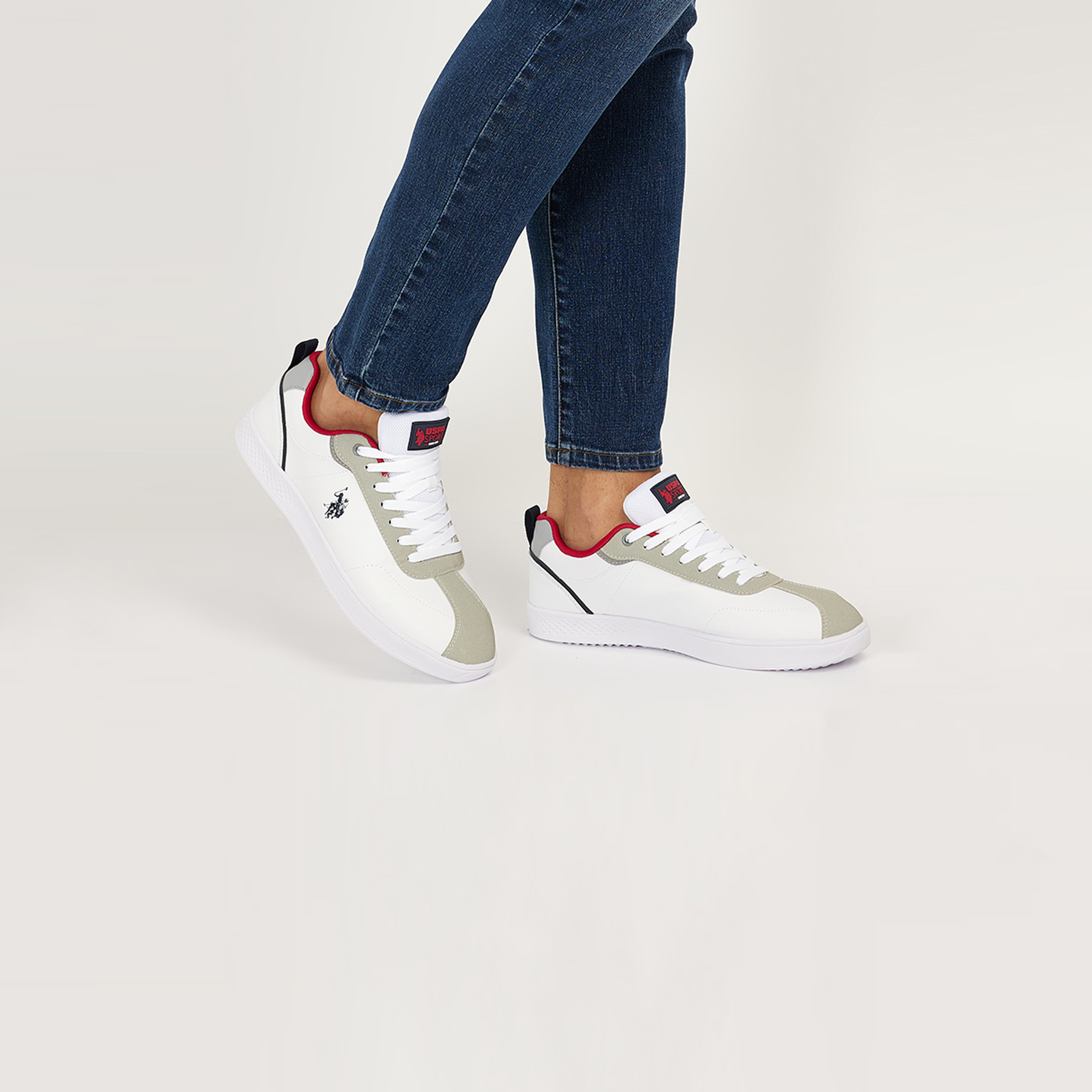 U.S. Polo Assn Men's Low Top Lace-Up Sneakers 3W BASEL 3PR WHITE-men-shoes-sneakers-image-4