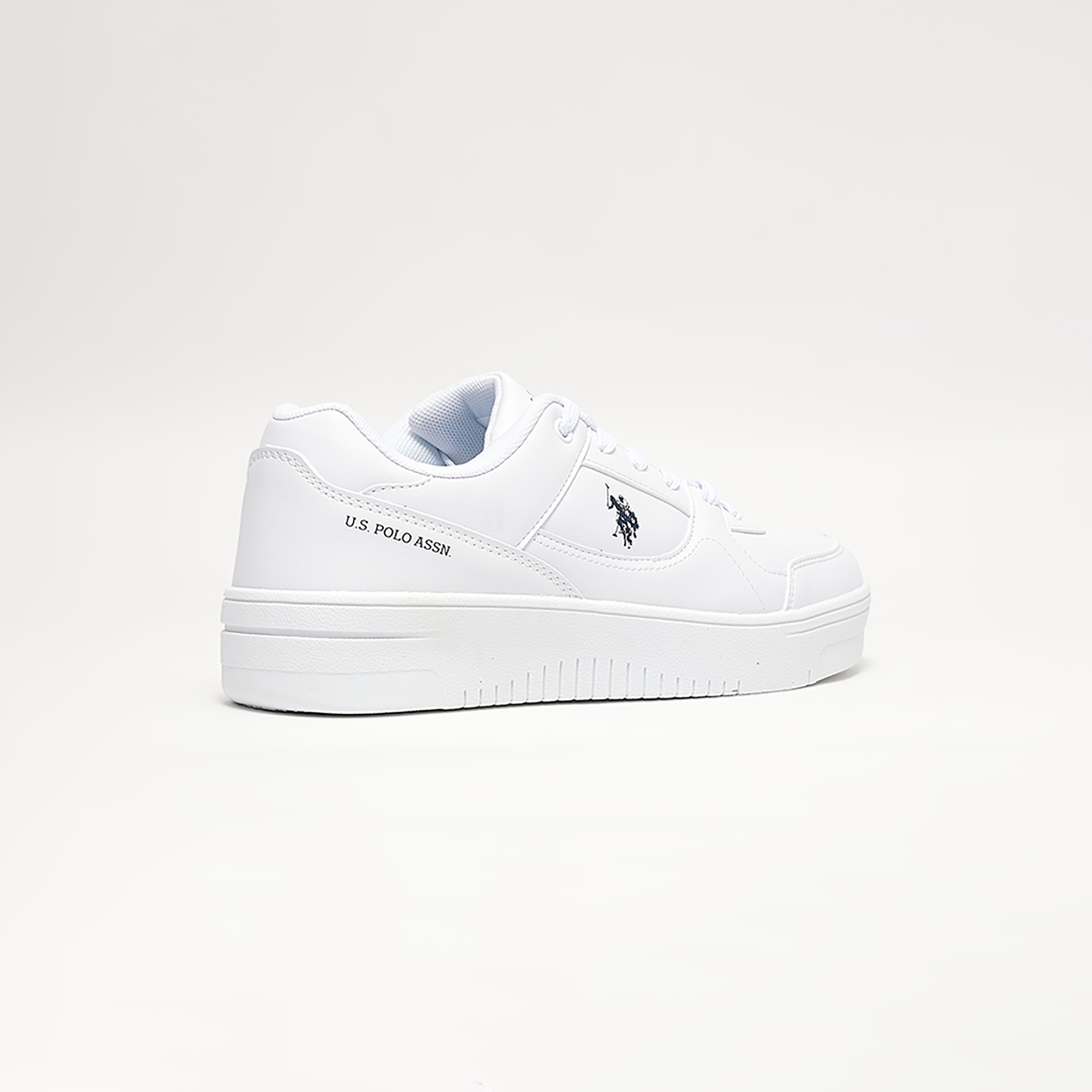 يو اس بولو أسن حذاء رياضي منخفض بأربطة للنساء ابيض 3W LEE WMNAAZ 3PR WHITE | OE-women-shoes-sneakers-image-2