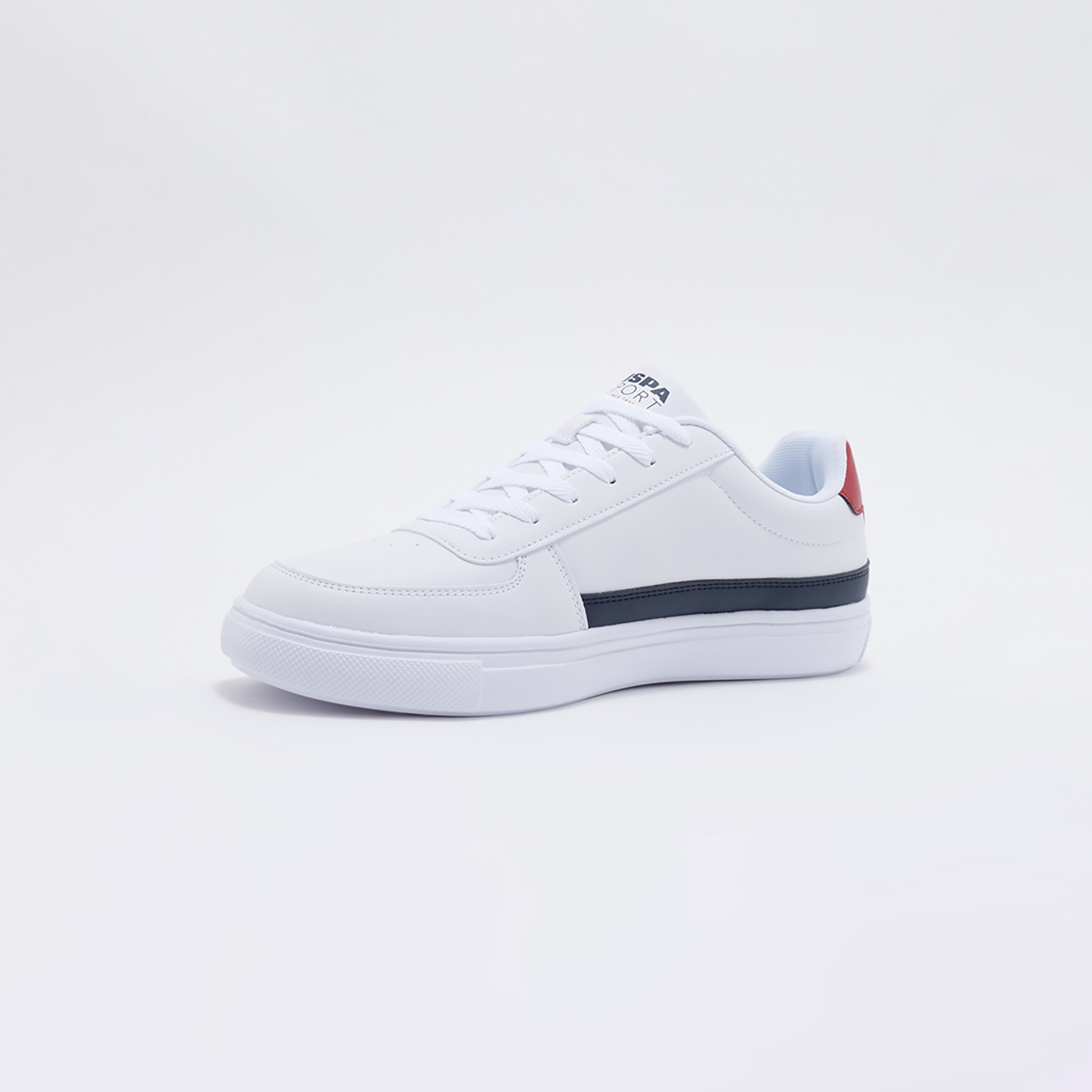 U.S. Polo Assn Men's Low Top Lace-Up Sneakers 3W NEDVED 3PR WHITE-men-shoes-sneakers-image-3