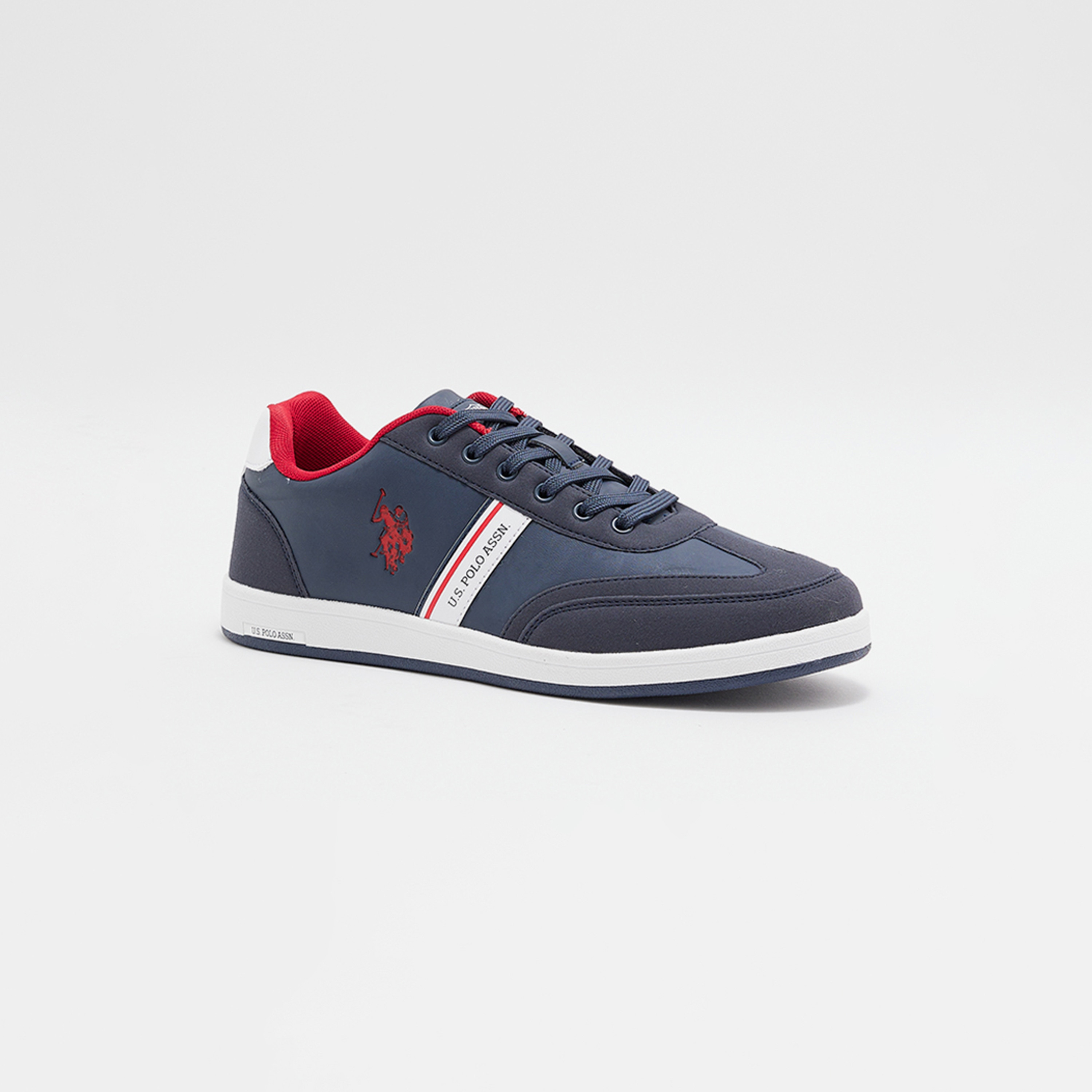 يو اس بولو اسن. حذاء رياضي رجالي برباط علوي منخفض | 3WKARESWT3PRM-men-shoes-sneakers-image-1