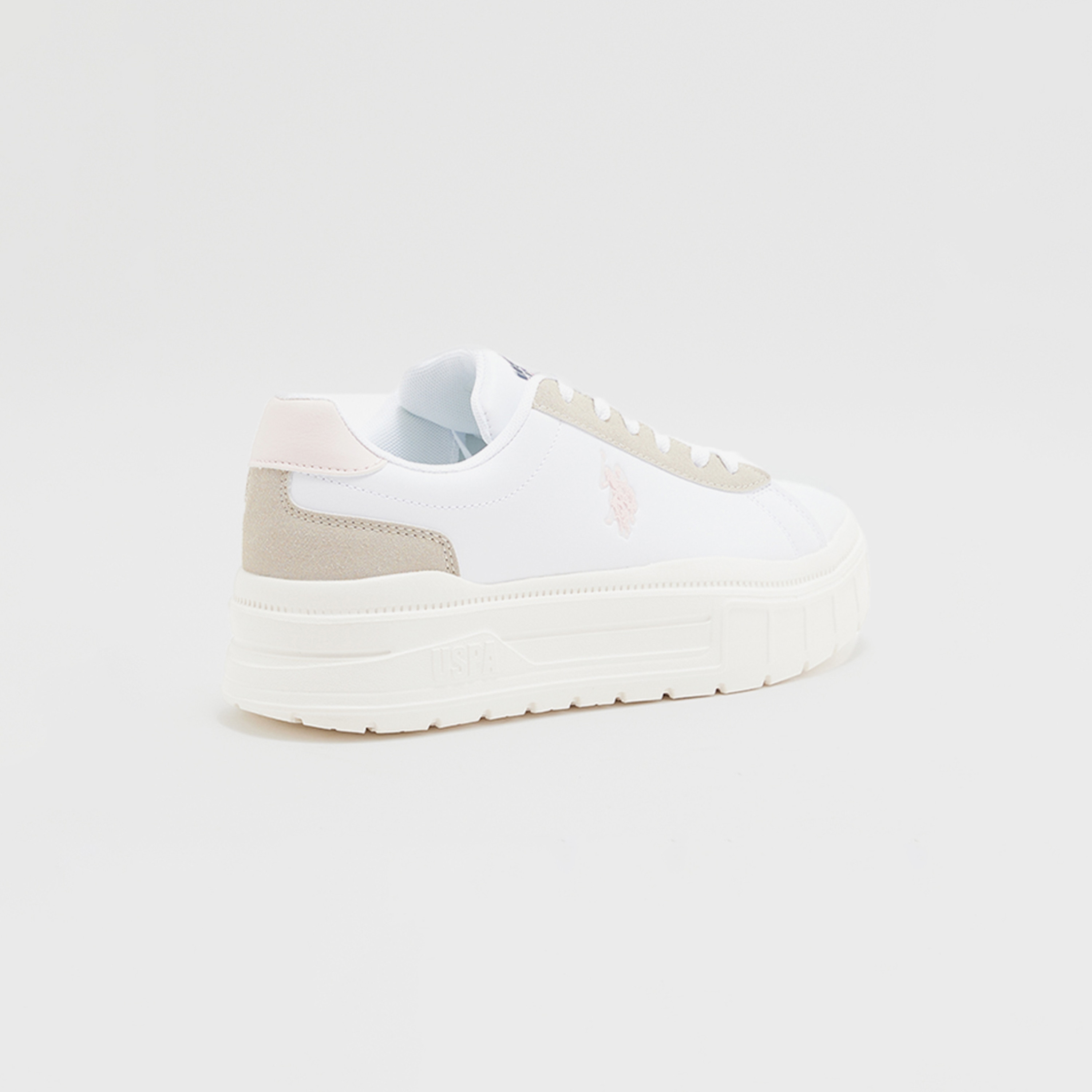 U.S. Polo Assn. Women's Low Top Lace-Up Sneakers | 3WMEZZO3PR-women-shoes-sneakers-image-2