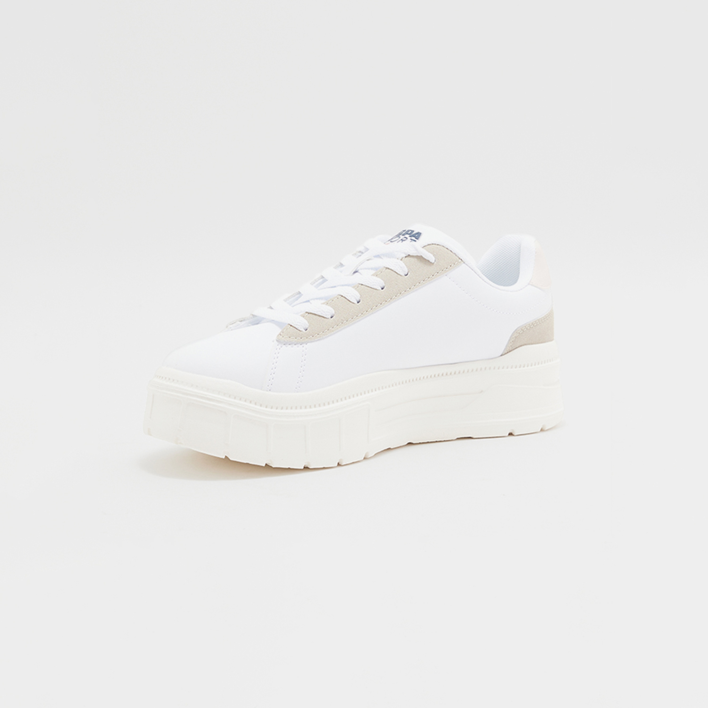 U.S. Polo Assn. Women's Low Top Lace-Up Sneakers | 3WMEZZO3PR-women-shoes-sneakers-image-3
