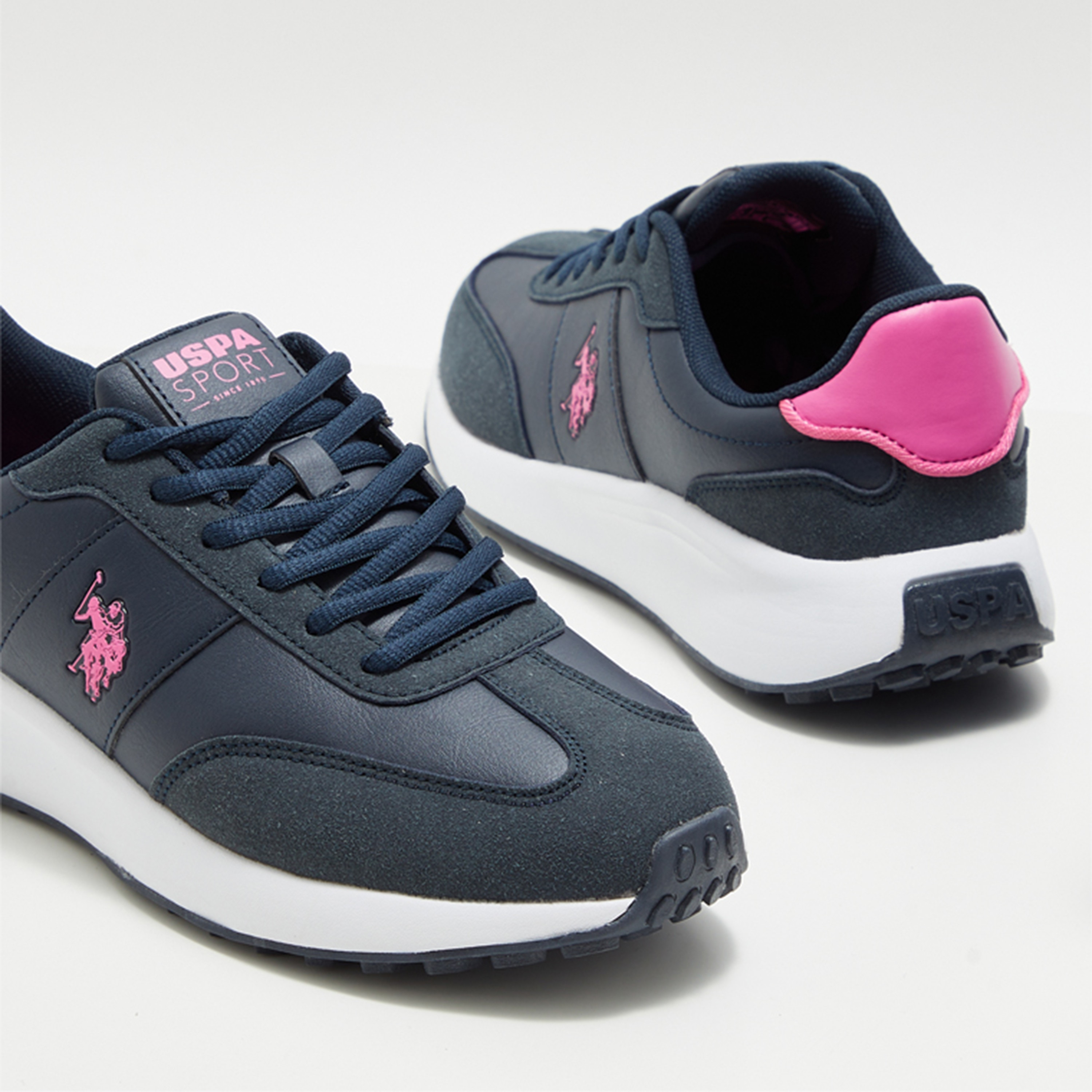 U.S. Polo Assn. Women's Low Top Lace-Up Sneakers | 3WREMUSWMN3PR-women-shoes-sneakers-image-4