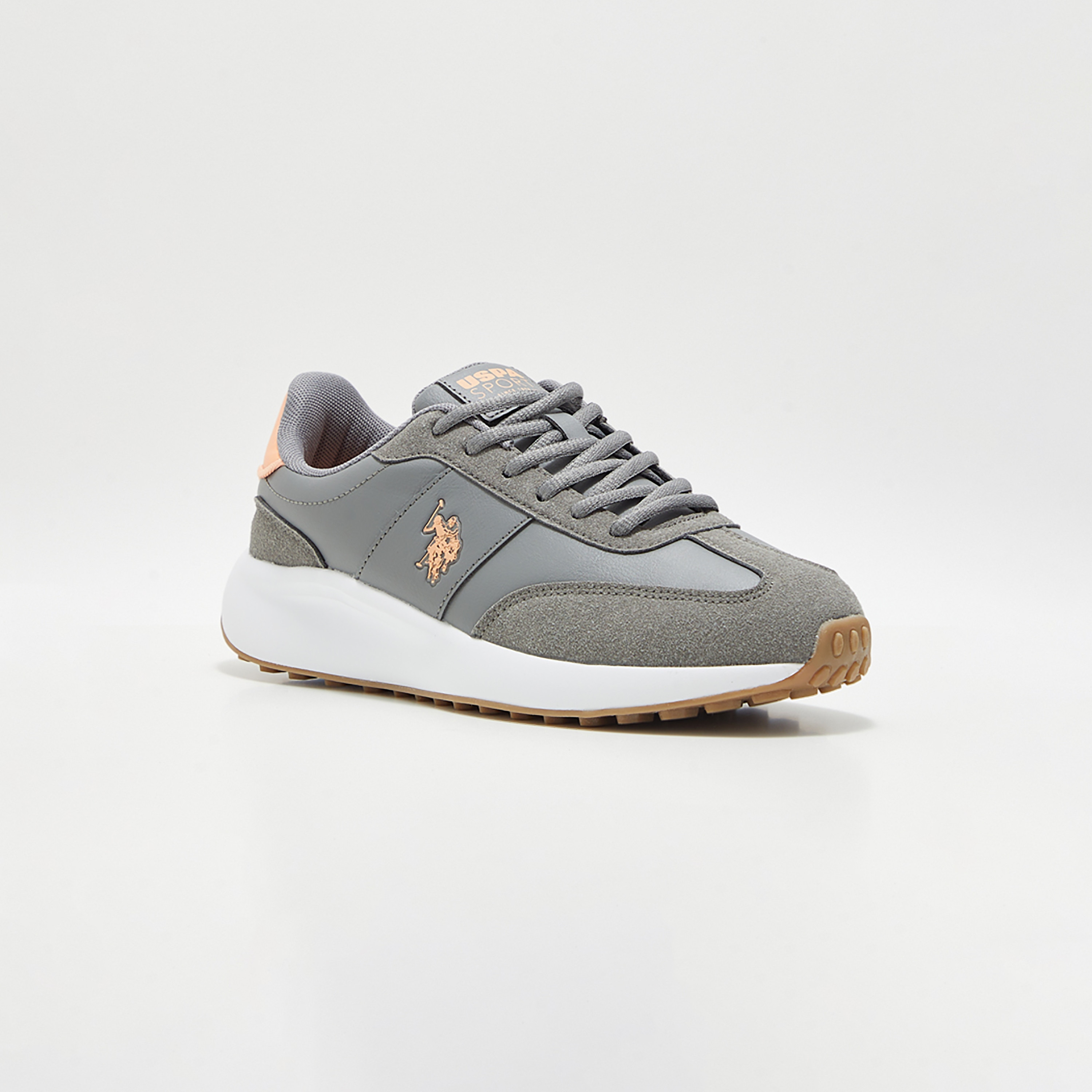 U.S. Polo Assn Women's Low Top Lace-Up Sneakers | 3W Remus 3PR-women-shoes-sneakers-image-1