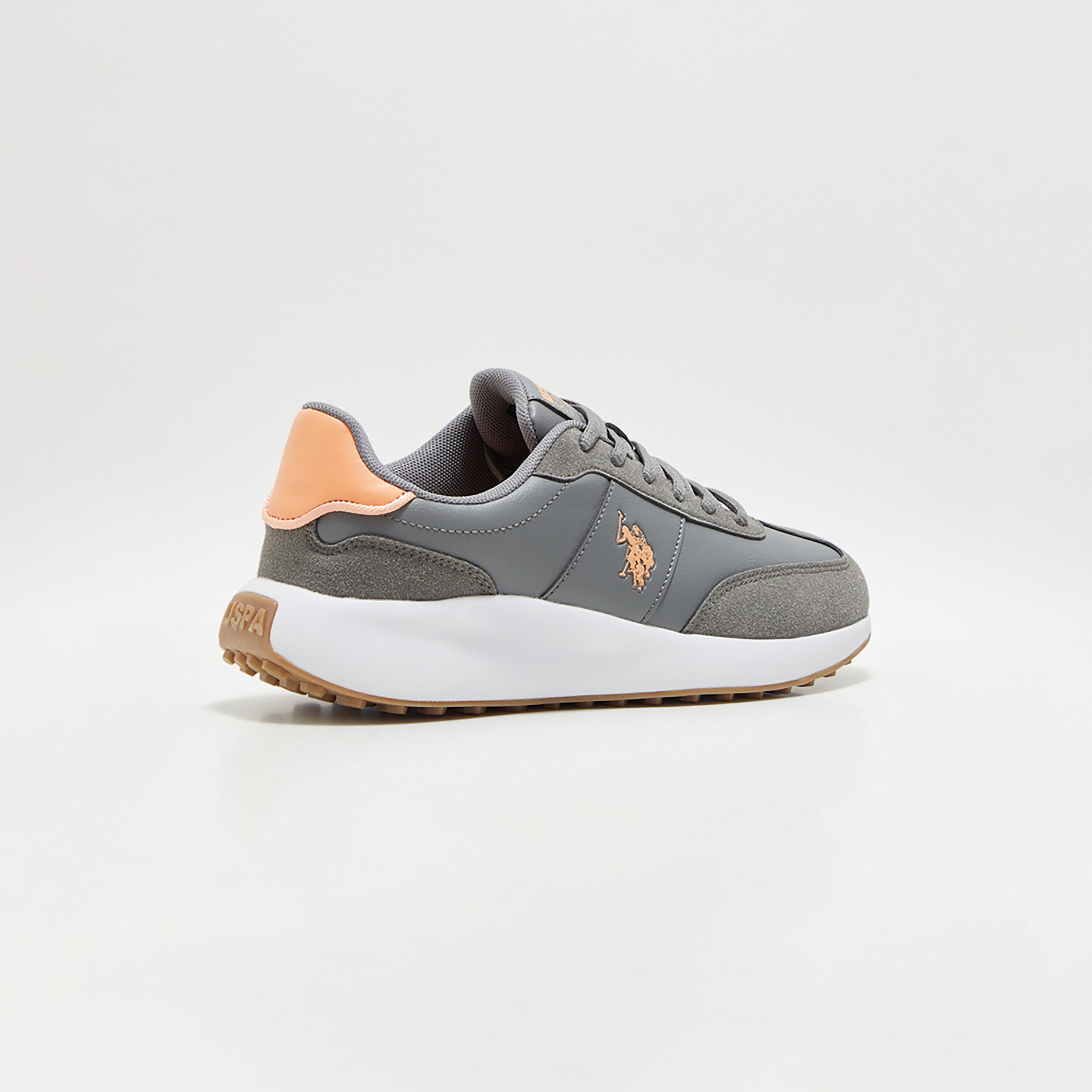 U.S. Polo Assn Women's Low Top Lace-Up Sneakers | 3W Remus 3PR-women-shoes-sneakers-image-3