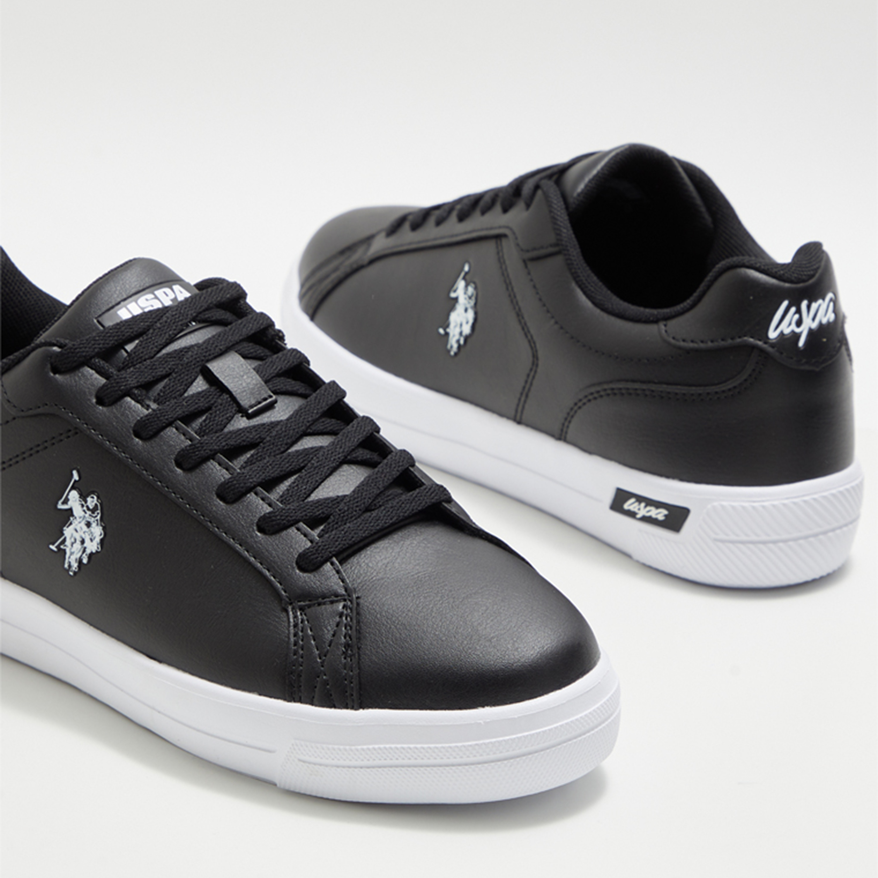 يو اس بولو اسن. حذاء رياضي نسائي برباط علوي منخفض | 3WSACHA3PR-women-shoes-sneakers-image-8