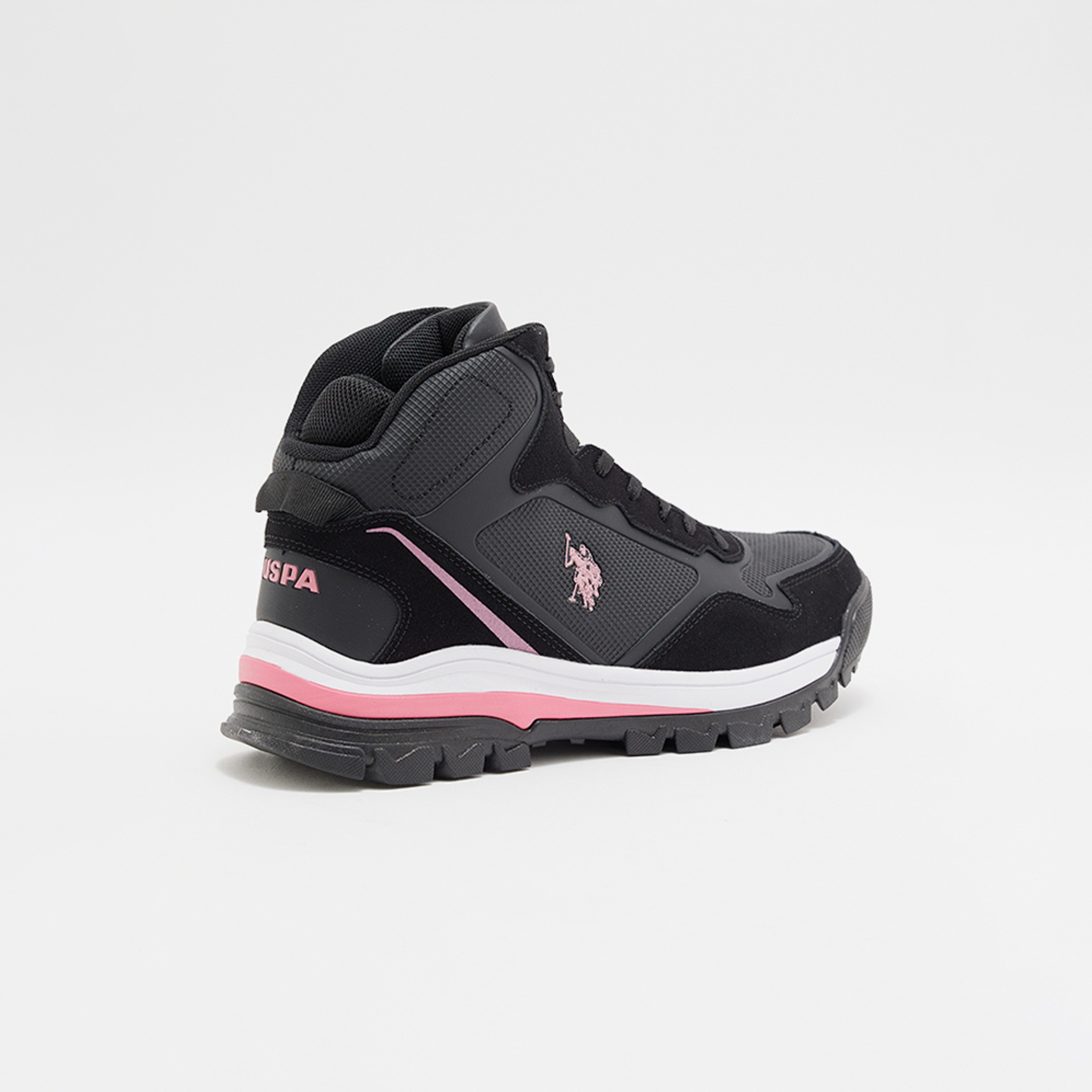 يو اس بولو اسن. أحذية رياضية نسائية برباط علوي | 3WSAGANHIWMN3PR-women-shoes-sneakers-image-2
