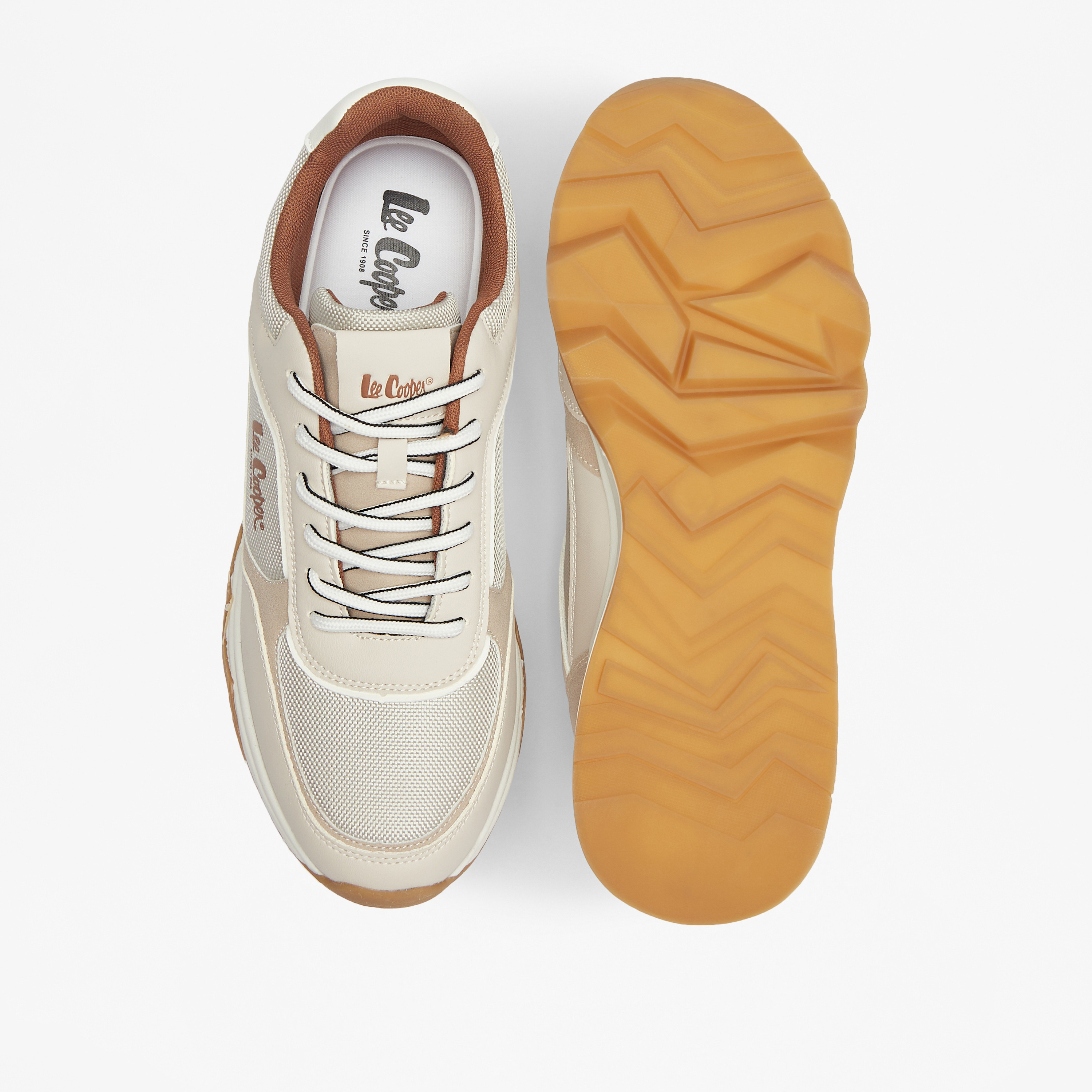 Lee Cooper Men's Lace-Up Low Ankle Sneakers-men-shoes-sneakers-image-4