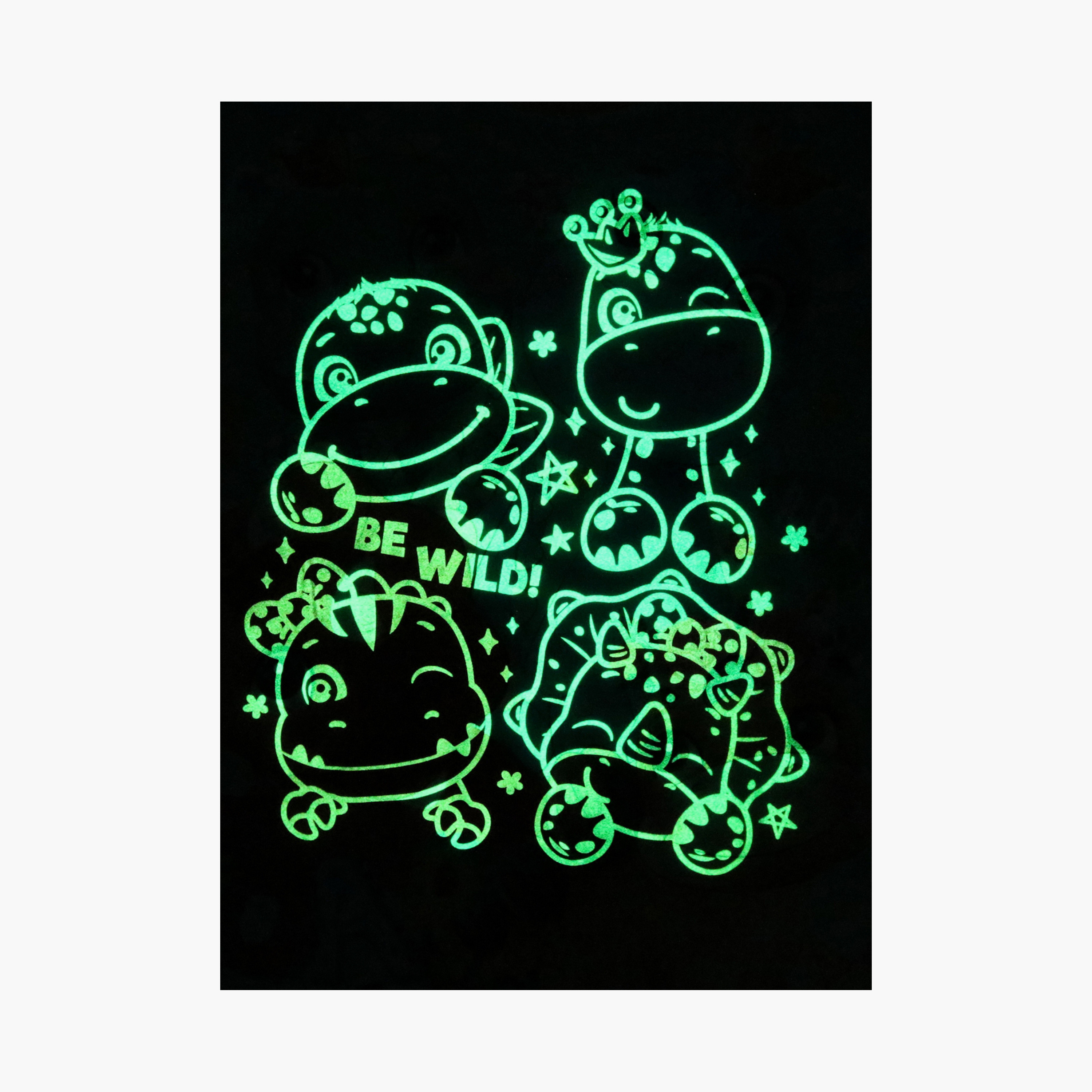 Babyqlo Cotton Jungle Dinos Printed Long Sleeves Glow T-Shirt & Pyjamas Set-baby-boys-clothing-nightwear-pyjamasets-image-7