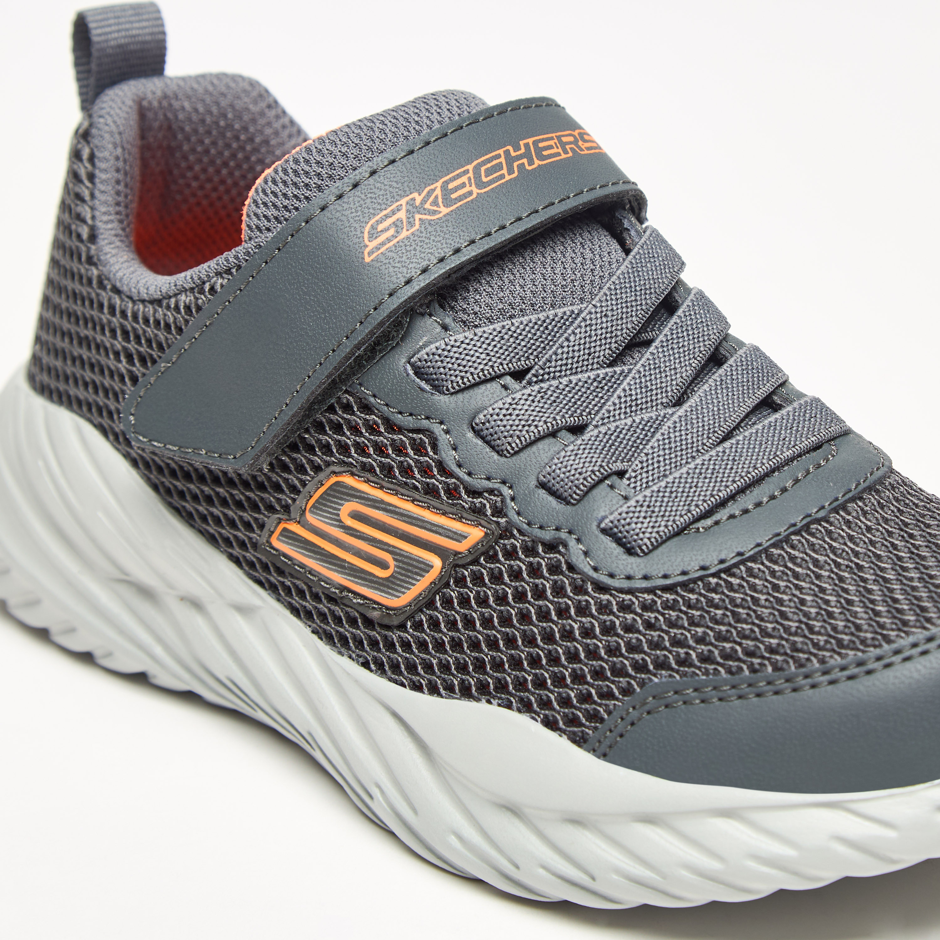 Skechers Nitro Sprint - Krodon Boys Memory Foam Low Ankle Sneakers 400083L-CCOR | OE-sports-boys-shoes-image-7