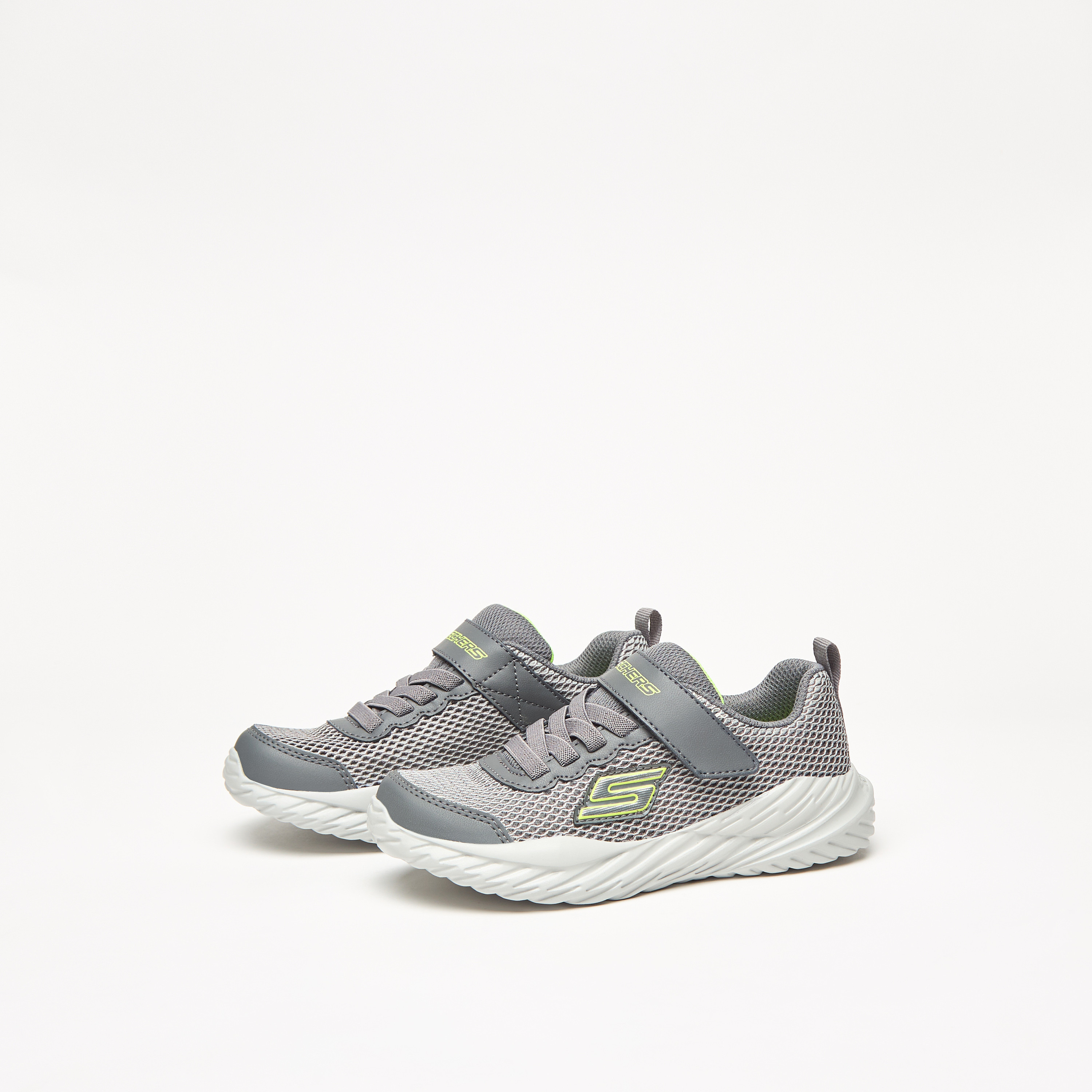 Skechers Nitro Sprint - Krodon Boys Memory Foam Low Ankle Sneakers 400083L-CCOR | OE-sports-boys-shoes-image-10