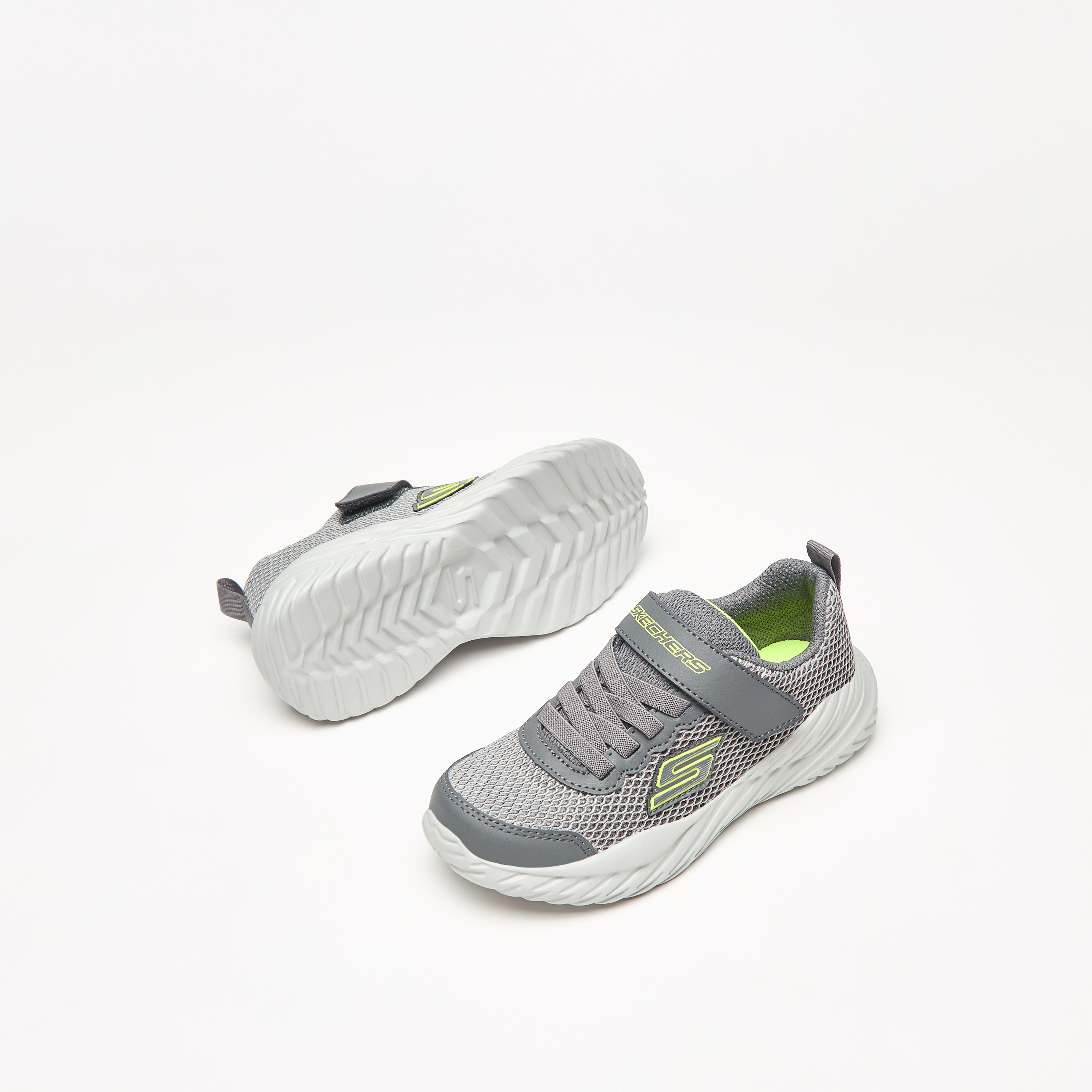 Skechers Nitro Sprint - Krodon Boys Memory Foam Low Ankle Sneakers 400083L-CCOR | OE-sports-boys-shoes-image-14
