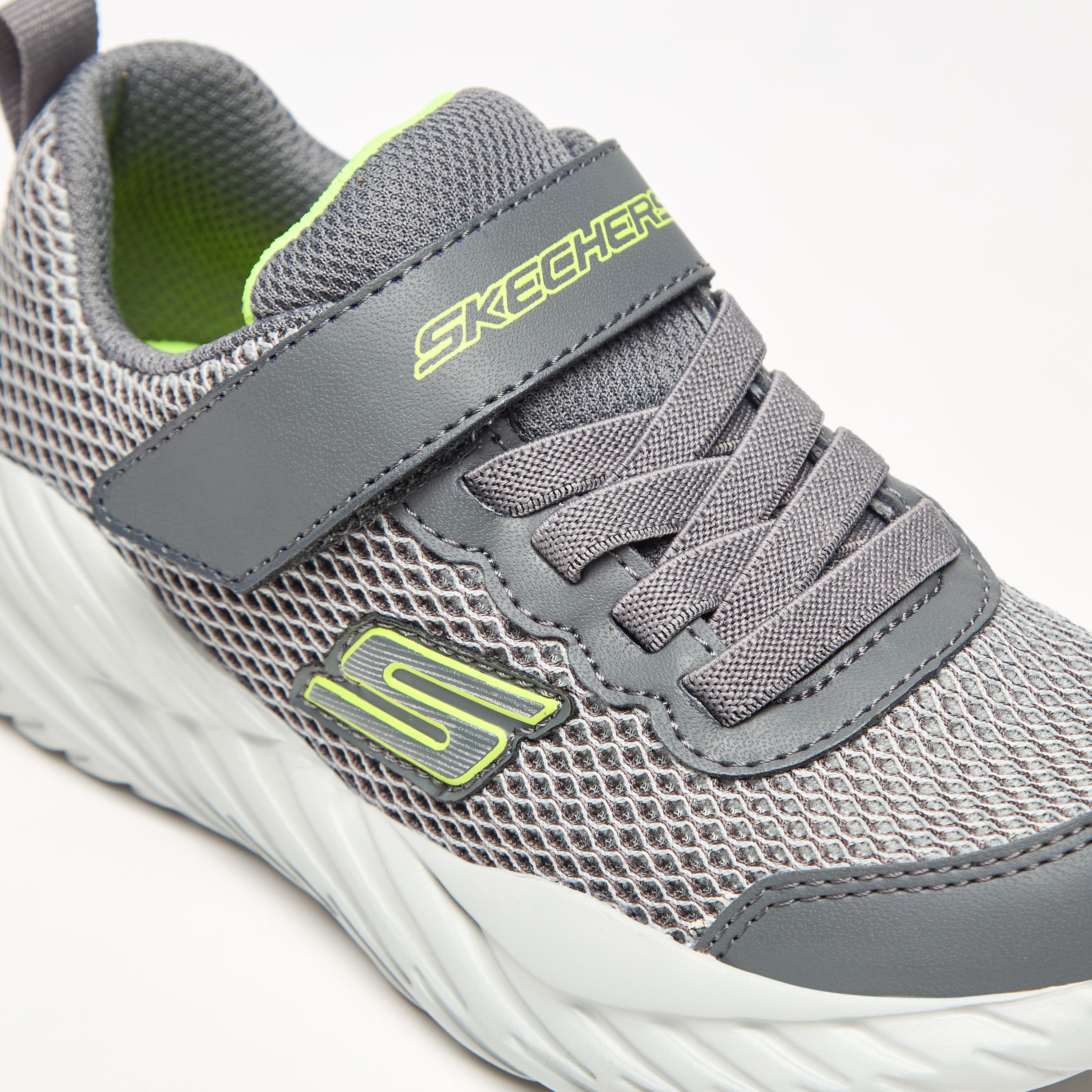 Skechers Nitro Sprint - Krodon Boys Memory Foam Low Ankle Sneakers 400083L-CCOR | OE-sports-boys-shoes-image-15