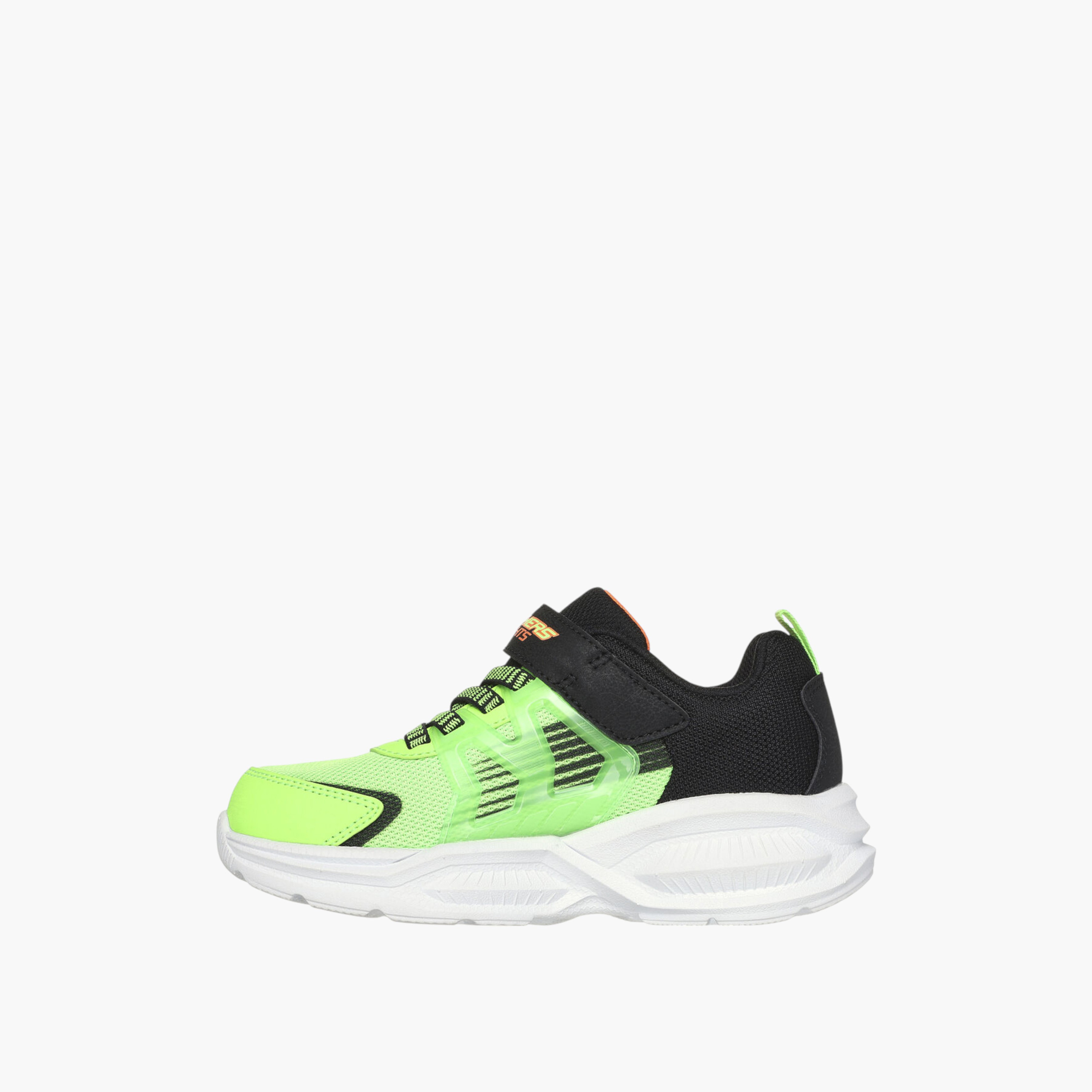Skechers Boys Logo Detail Light Up Hook & Loop Ankle Sneakers Lightweight Shoes-sports-boys-shoes-image-5