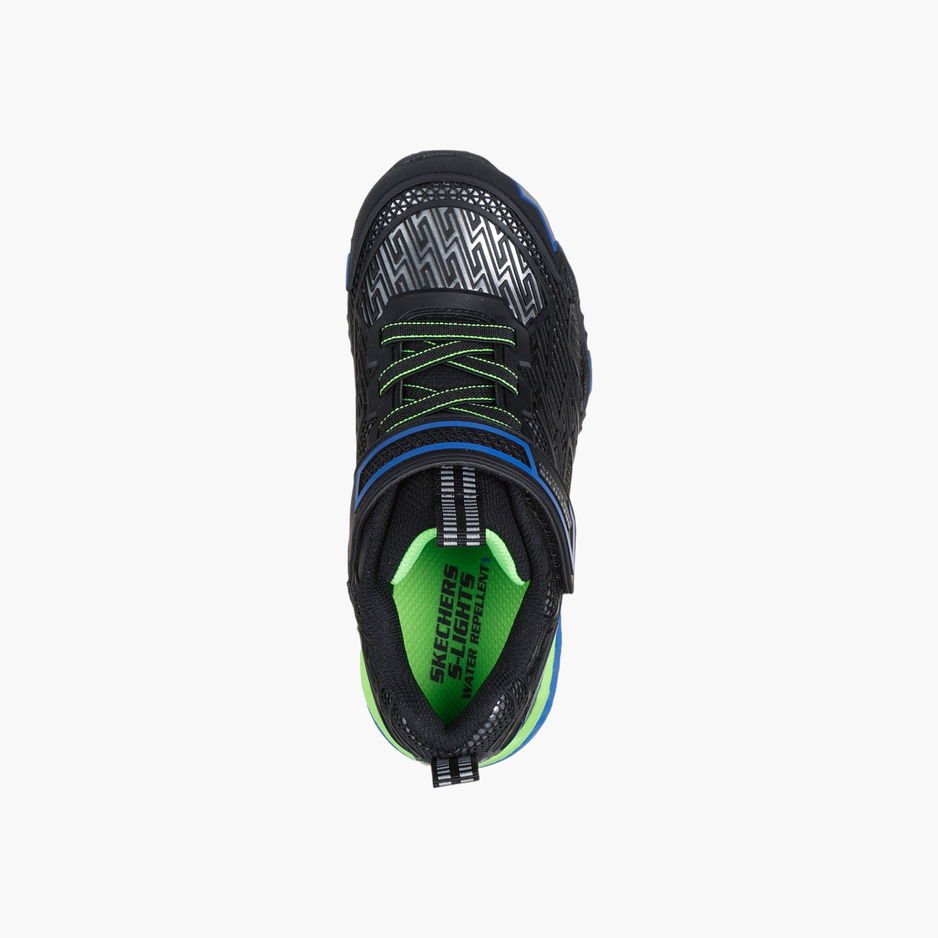 Skechers Kids Panelled Hook & Loop Durable Walking Shoes-boys-shoes-sneakers-image-3